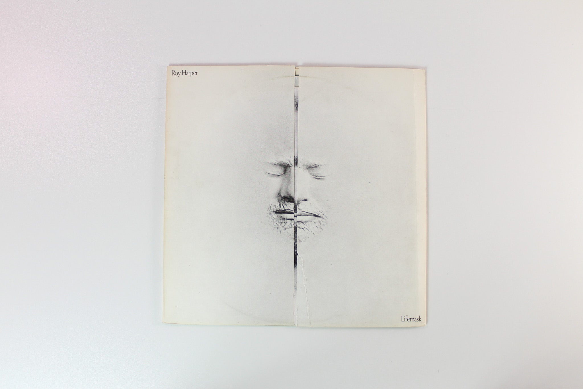 Roy Harper - Lifemask on Harvest UK Press With Gimmick Cover