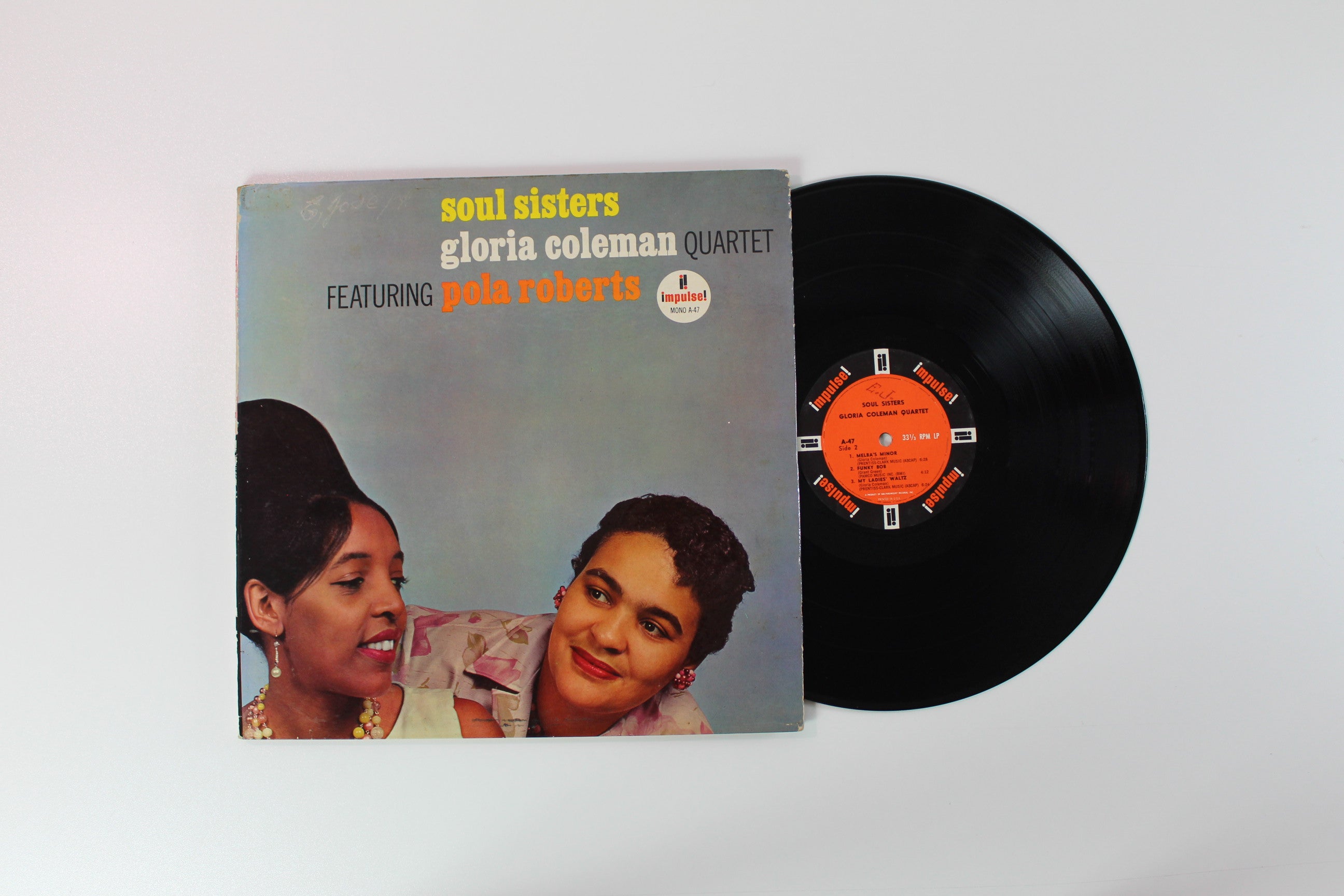 Gloria Coleman Quartet - Soul Sisters on Impulse Mono