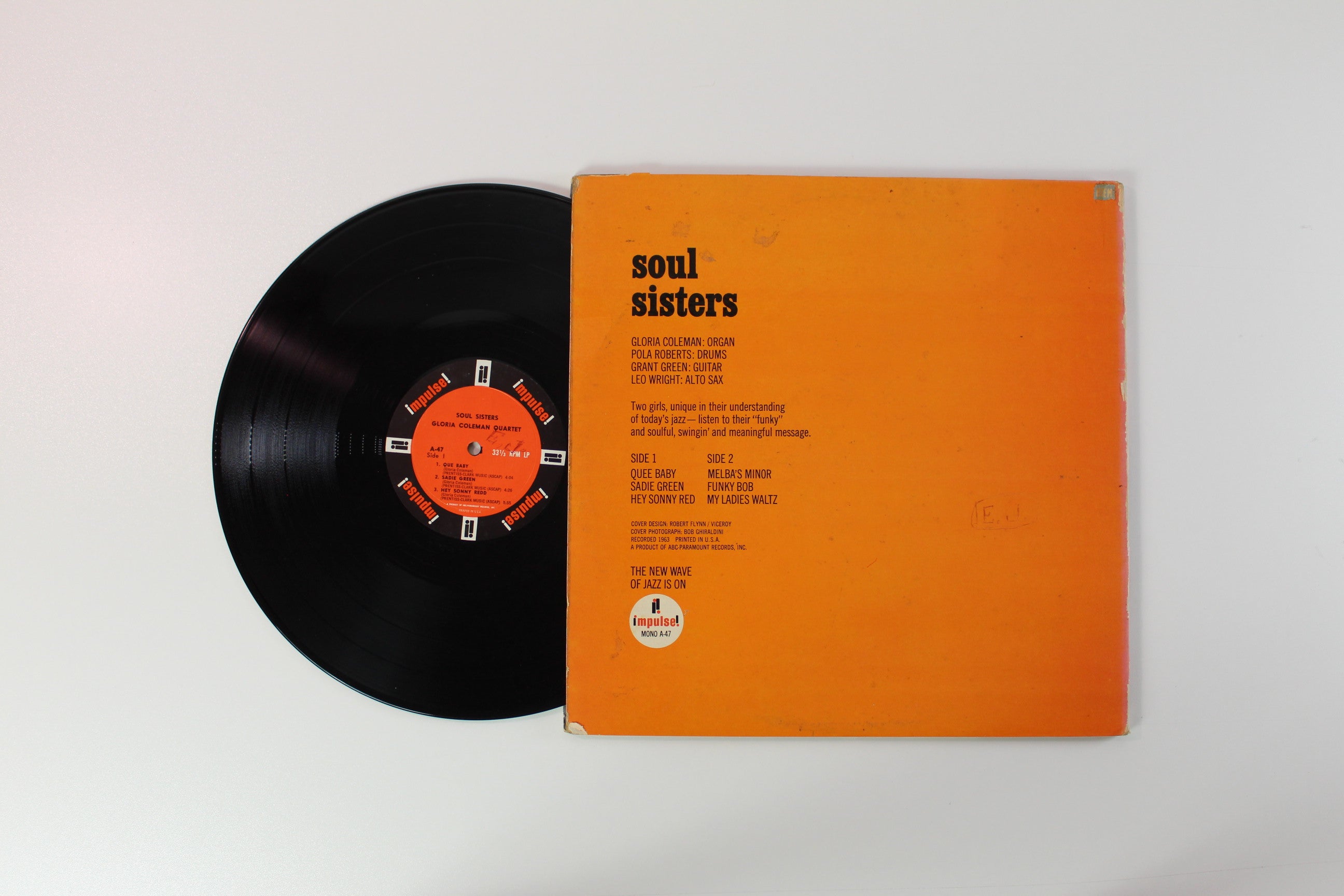 Gloria Coleman Quartet - Soul Sisters on Impulse Mono