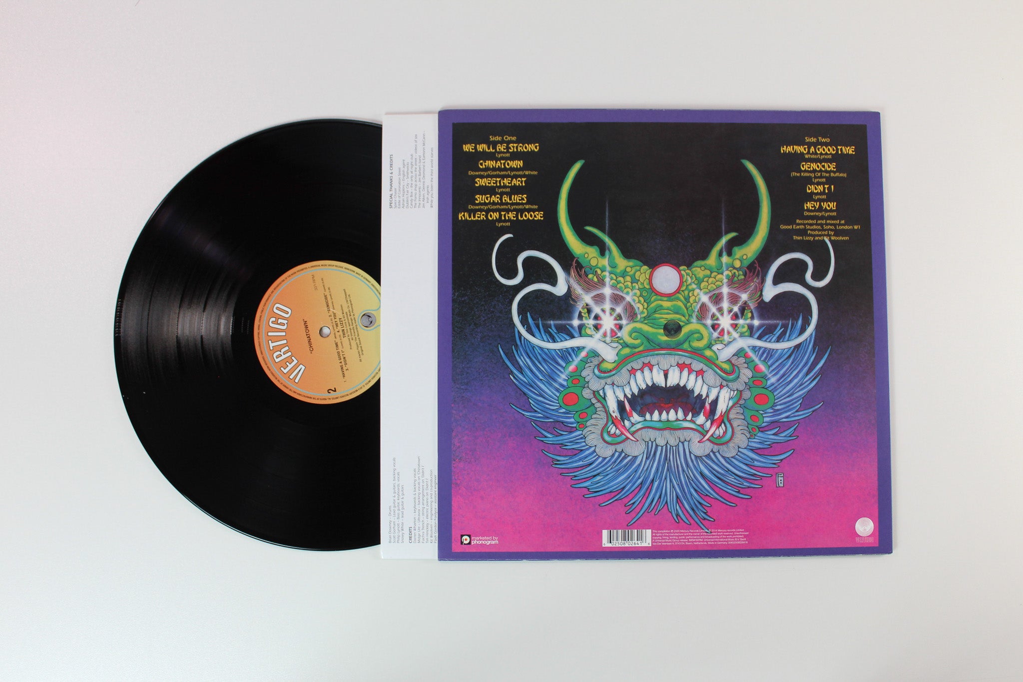 Thin Lizzy - Chinatown on Vertigo 180 Gram Reissue