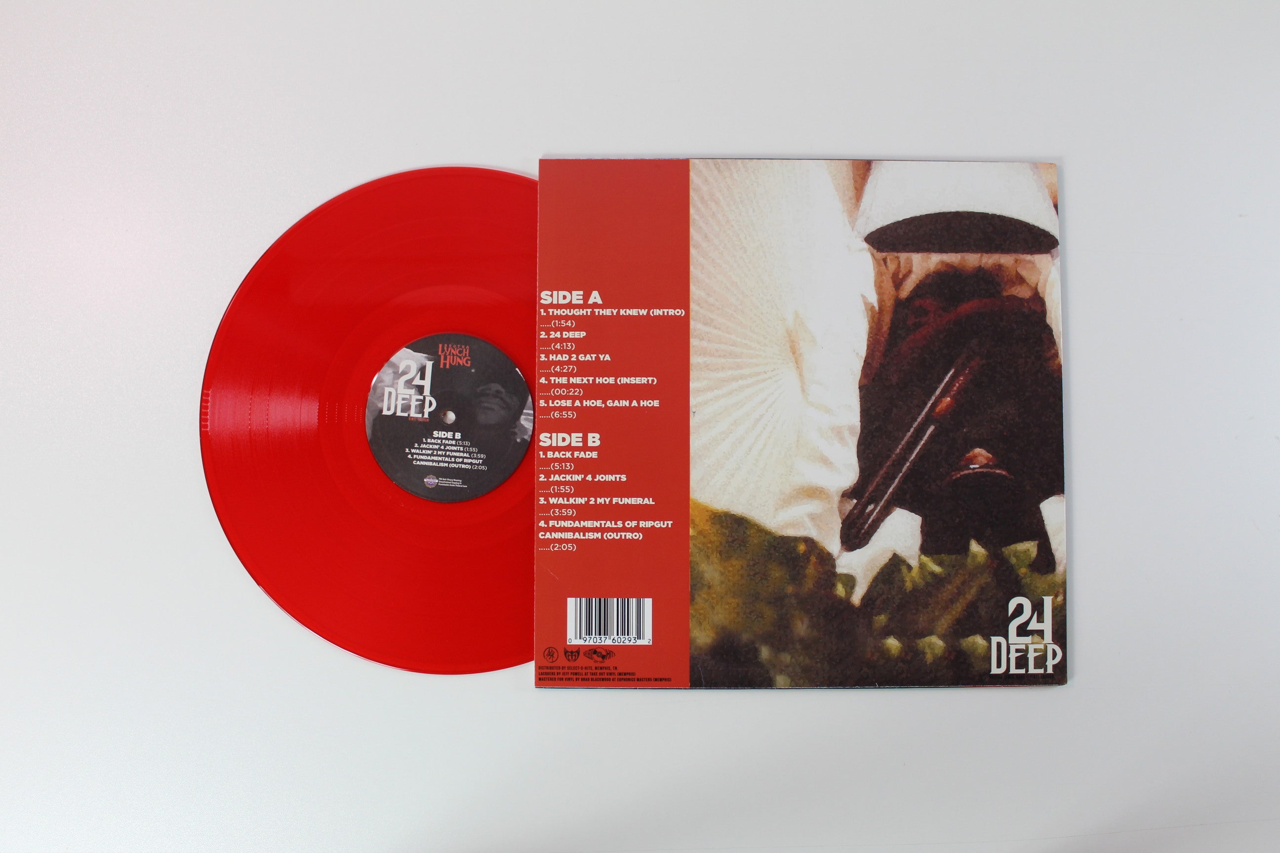 Brotha Lynch Hung - 24 Deep on Madesicc Muzicc Ltd Ruby Translucent Reissue