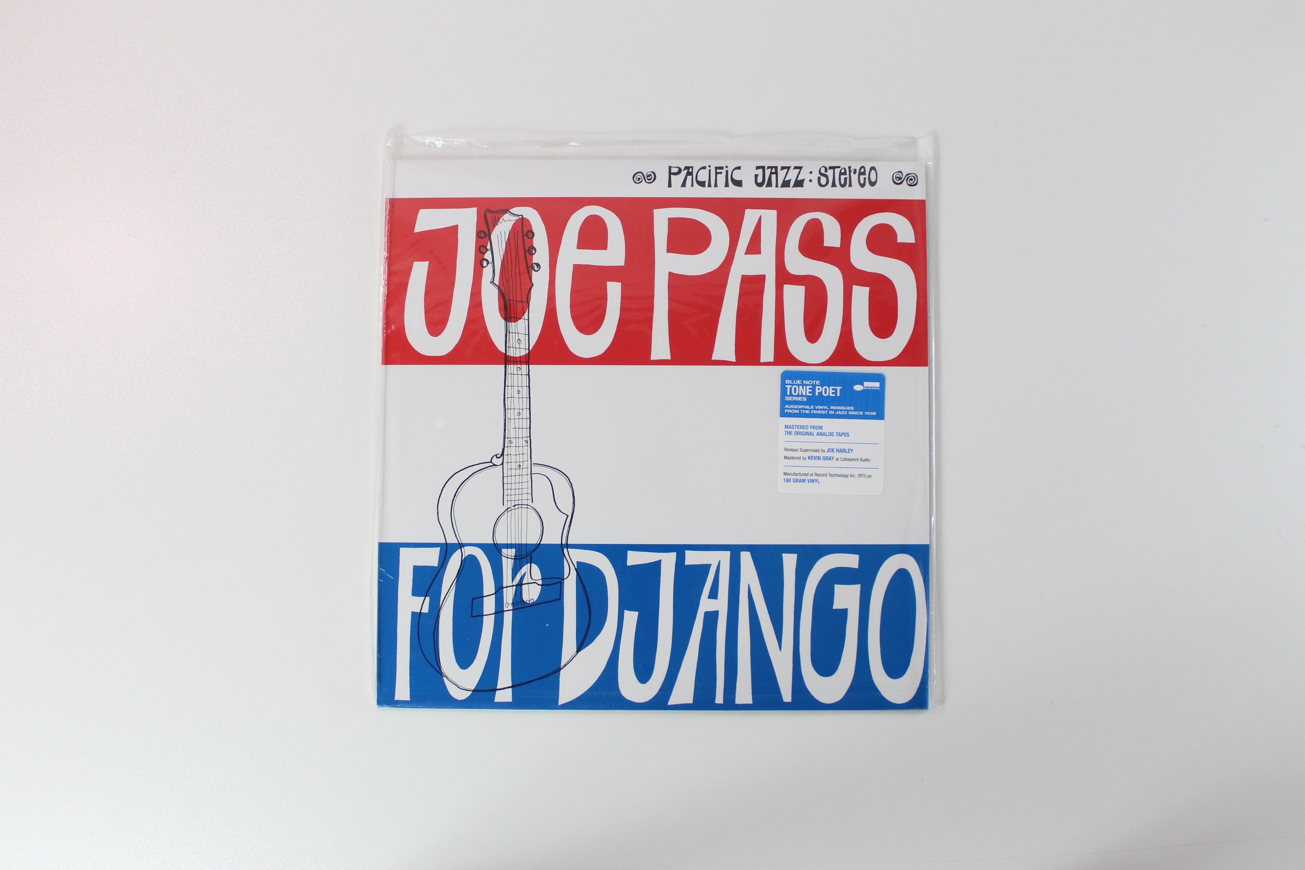 Joe Pass - For Django Blue Note Tone Poet Series Reissue Sealed