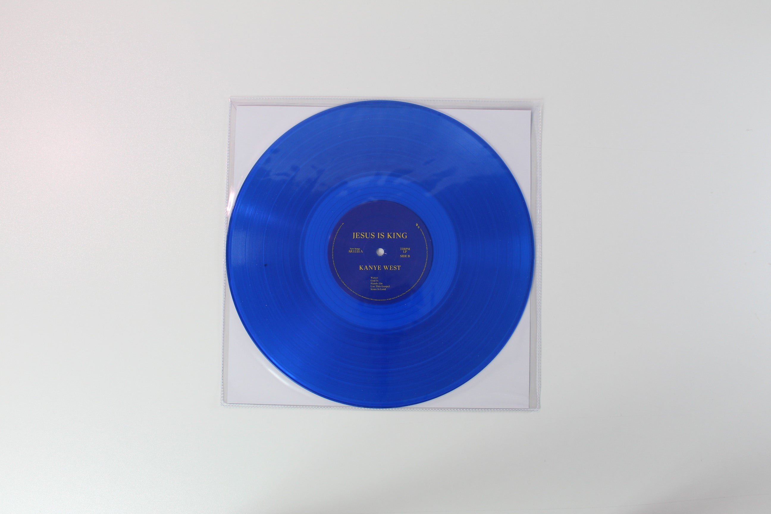 Kanye West - Jesus Is King on Def Jam Blue Translucent