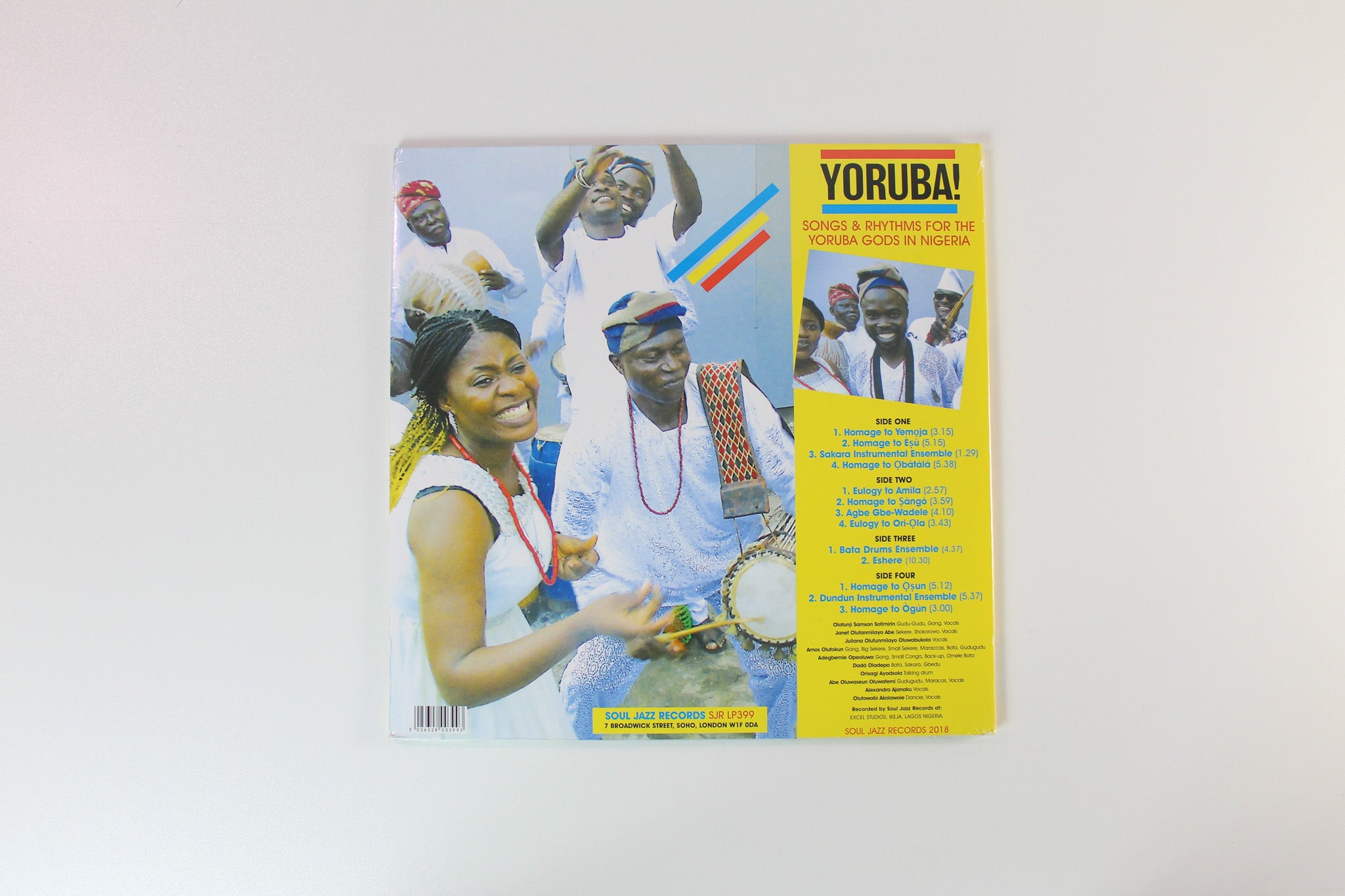 Konkere Beats - Yoruba! Songs & Rhythms For The Yoruba Gods In Nigeria on Soul Jazz Records Sealed