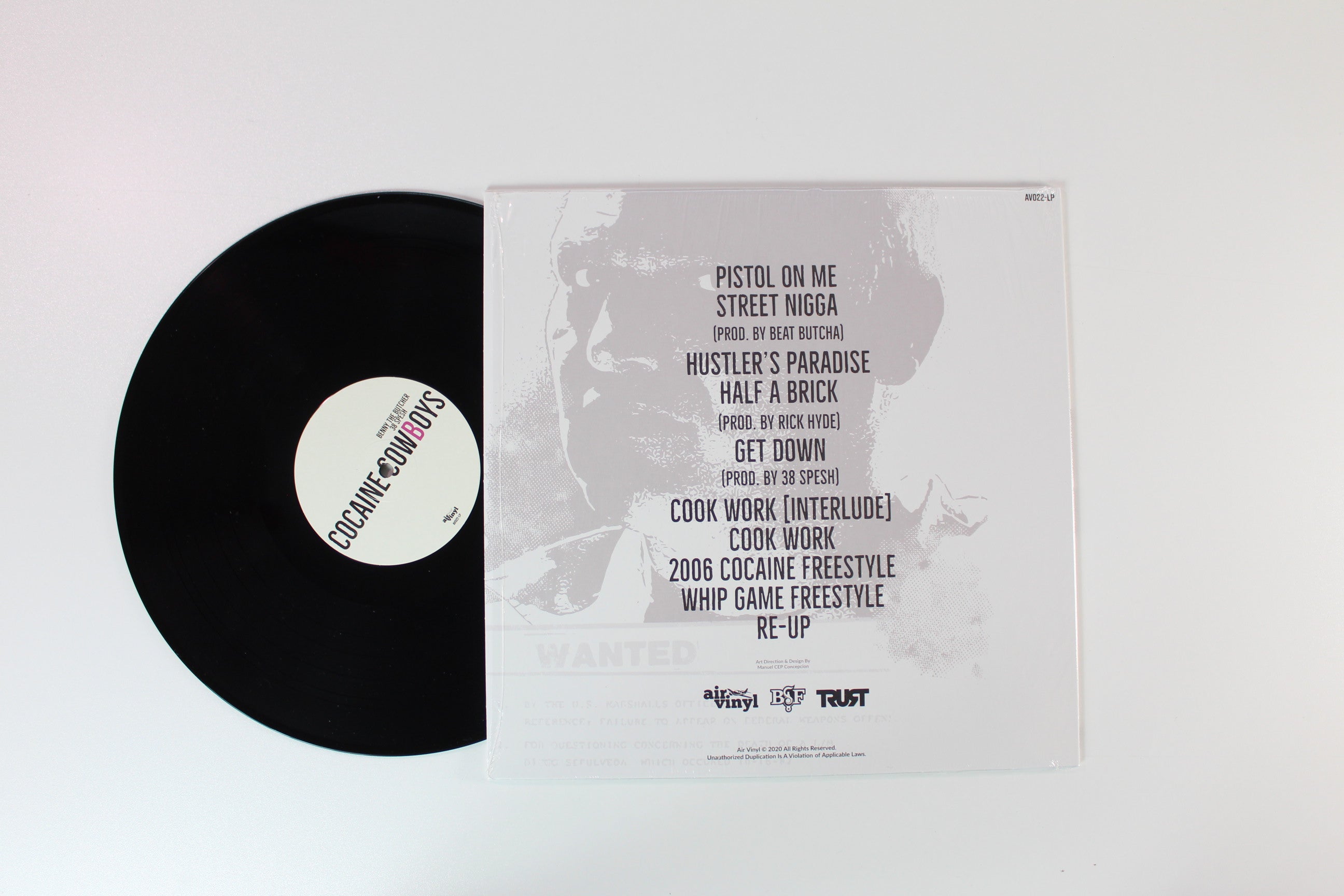 38 Spesh x Benny The Butcher - Cocaine Cowboys on Air Vinyl Records