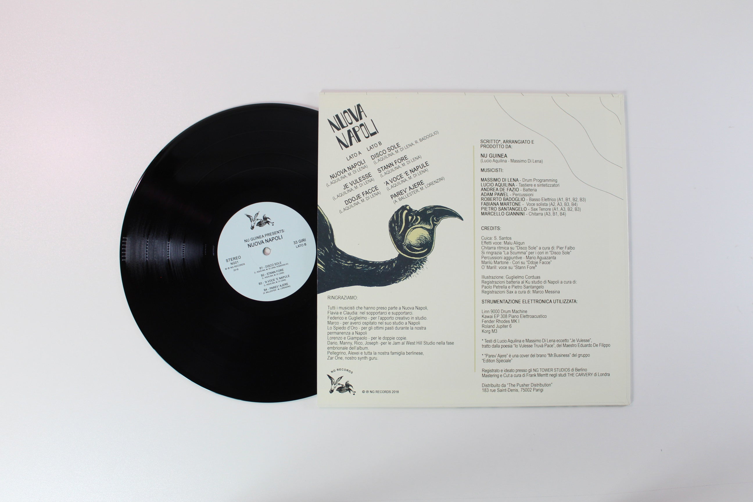 Nu Genea - Nuova Napoli on NG Reissue