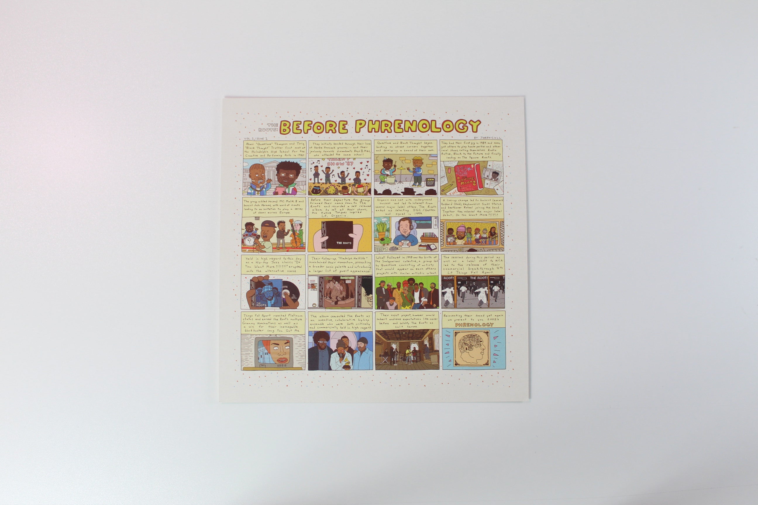 The Roots - Phrenology on Geffen Vinyl Me Please Brown Marbled Reissue