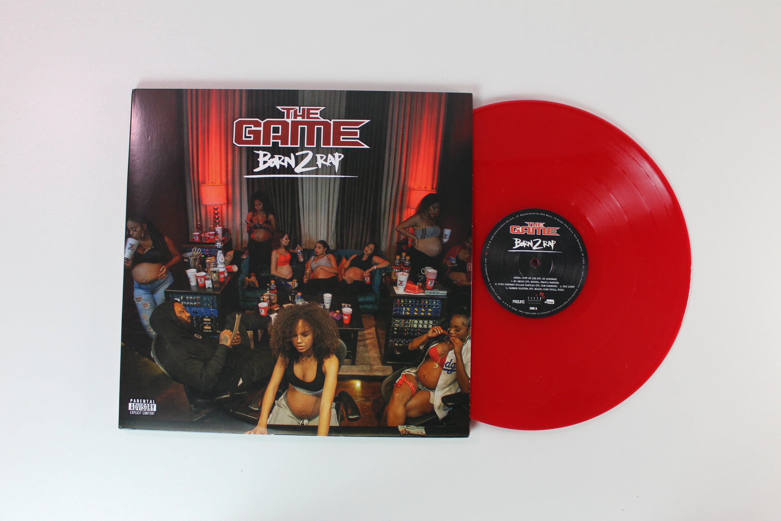 The Game - Born 2 Rap on eOne / Prolific Records - 3-lp Red/White/Blue Vinyl