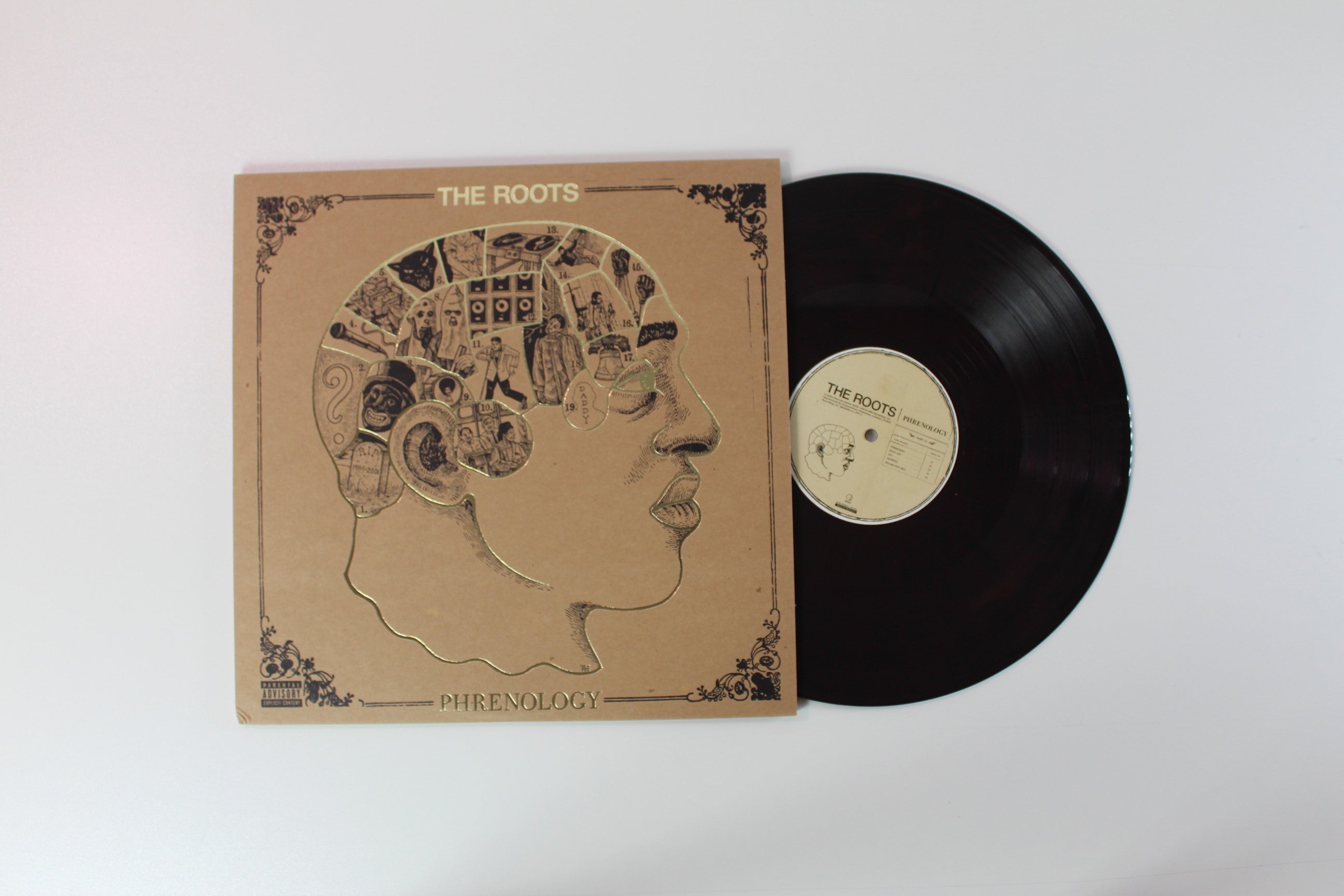 The Roots - Phrenology on Geffen Vinyl Me Please Brown Marbled Reissue