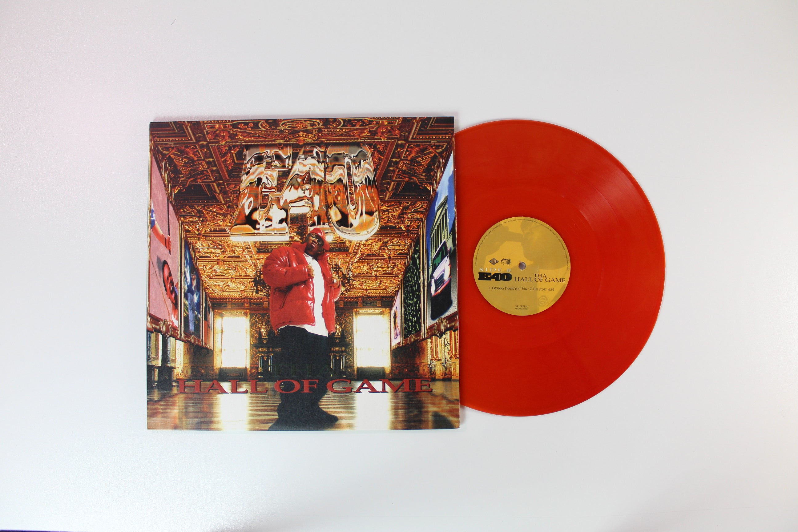 E-40 - Tha Hall Of Game on Sony Music / Jive / Vinyl Me, Please - Red Galaxy Vinyl