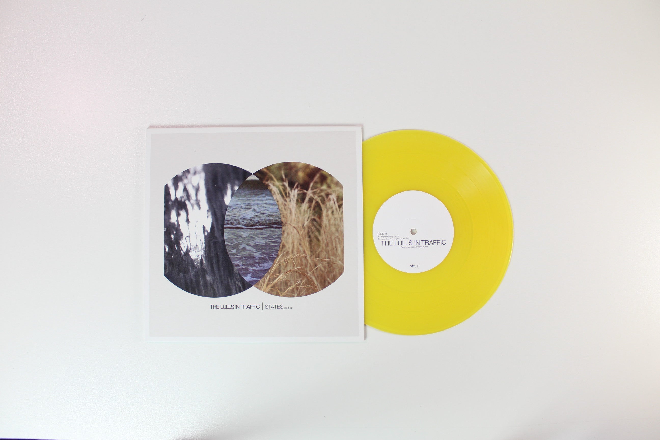 The Lulls in Traffic - The Lulls in Traffic | States Split EP on The Vanguard Room - Yellow 10" Vinyl