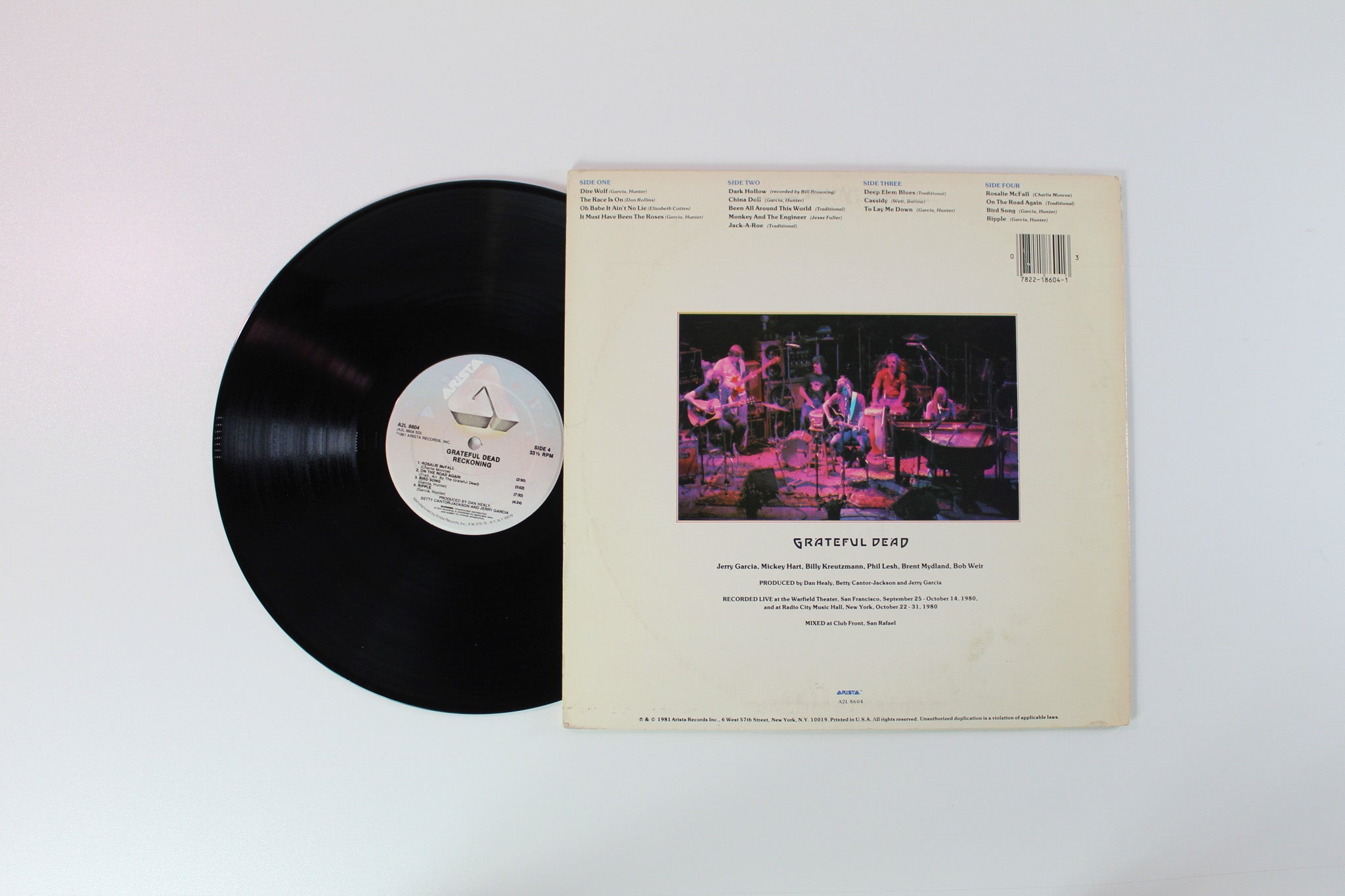 The Grateful Dead - Reckoning on Arista