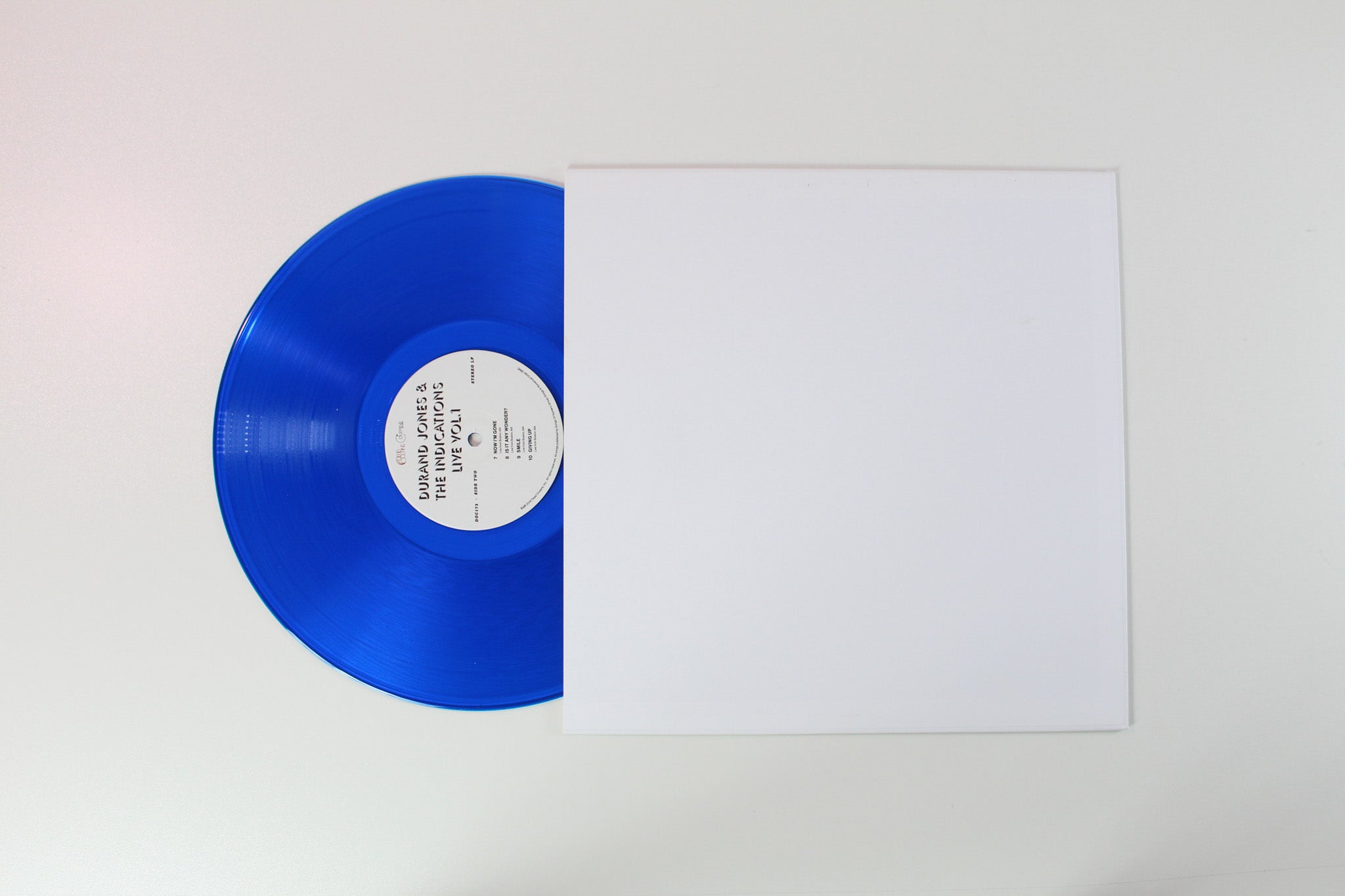 Durand Jones & The Indications - Live Vol. 1 on Dead Oceans Colemine RSD BF 2018 Ltd Blue Translucent