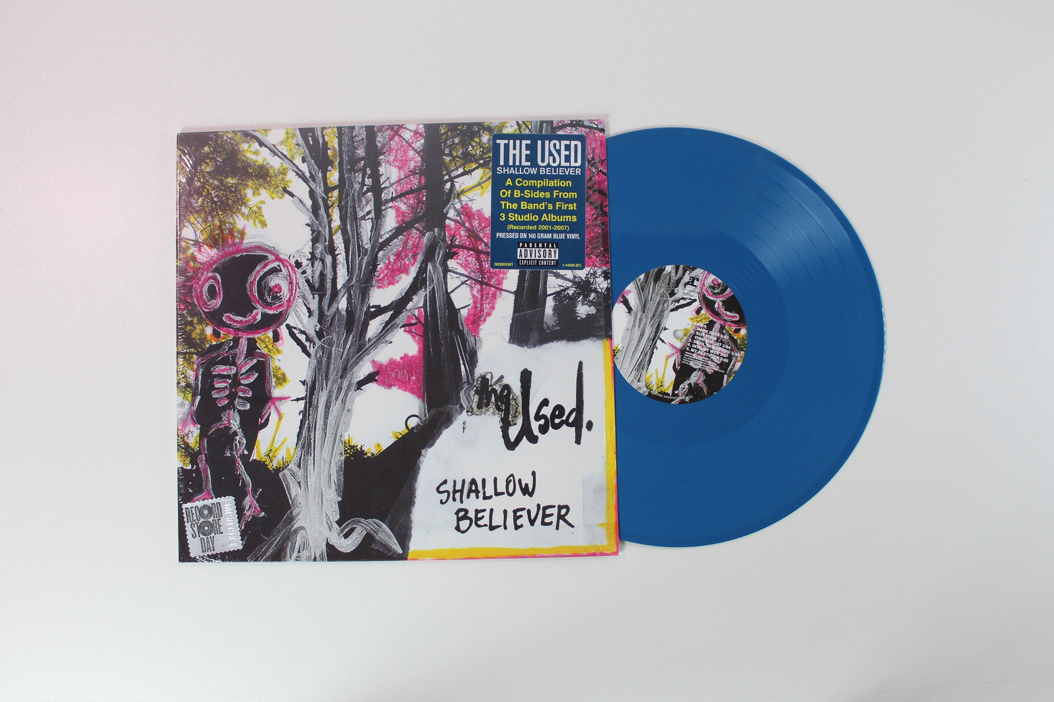 The Used - Shallow Believer on Reprise RSD 2015 Blue Vinyl Reissue