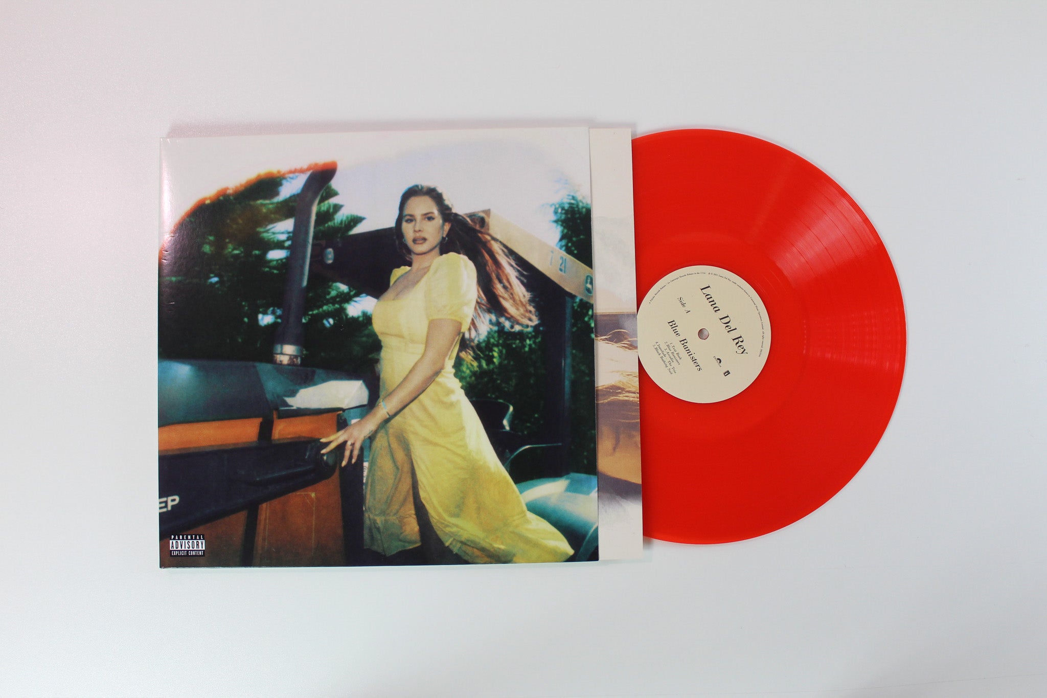 Lana Del Rey - Blue Banisters on Polydor Ltd Red Transparent