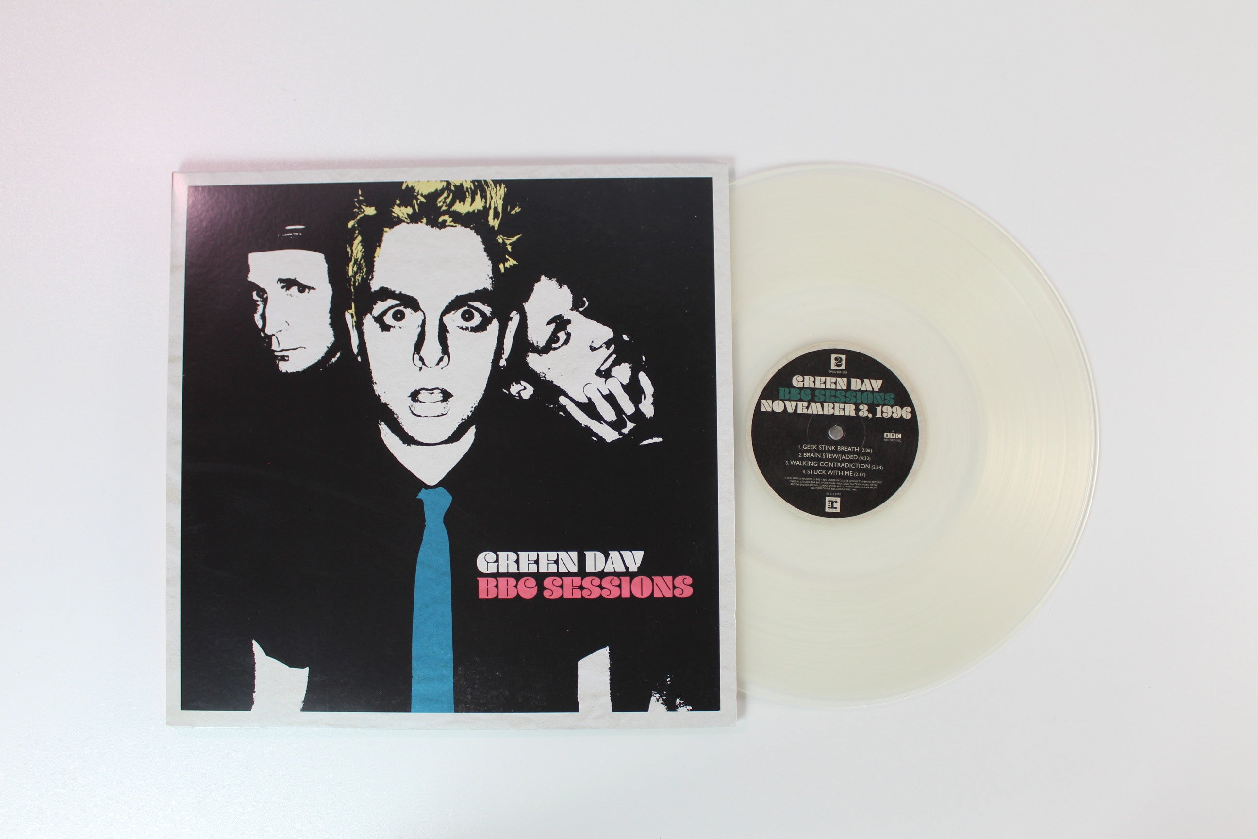 Green Day - BBC Sessions on Reprise Records - Clear Milky Vinyl