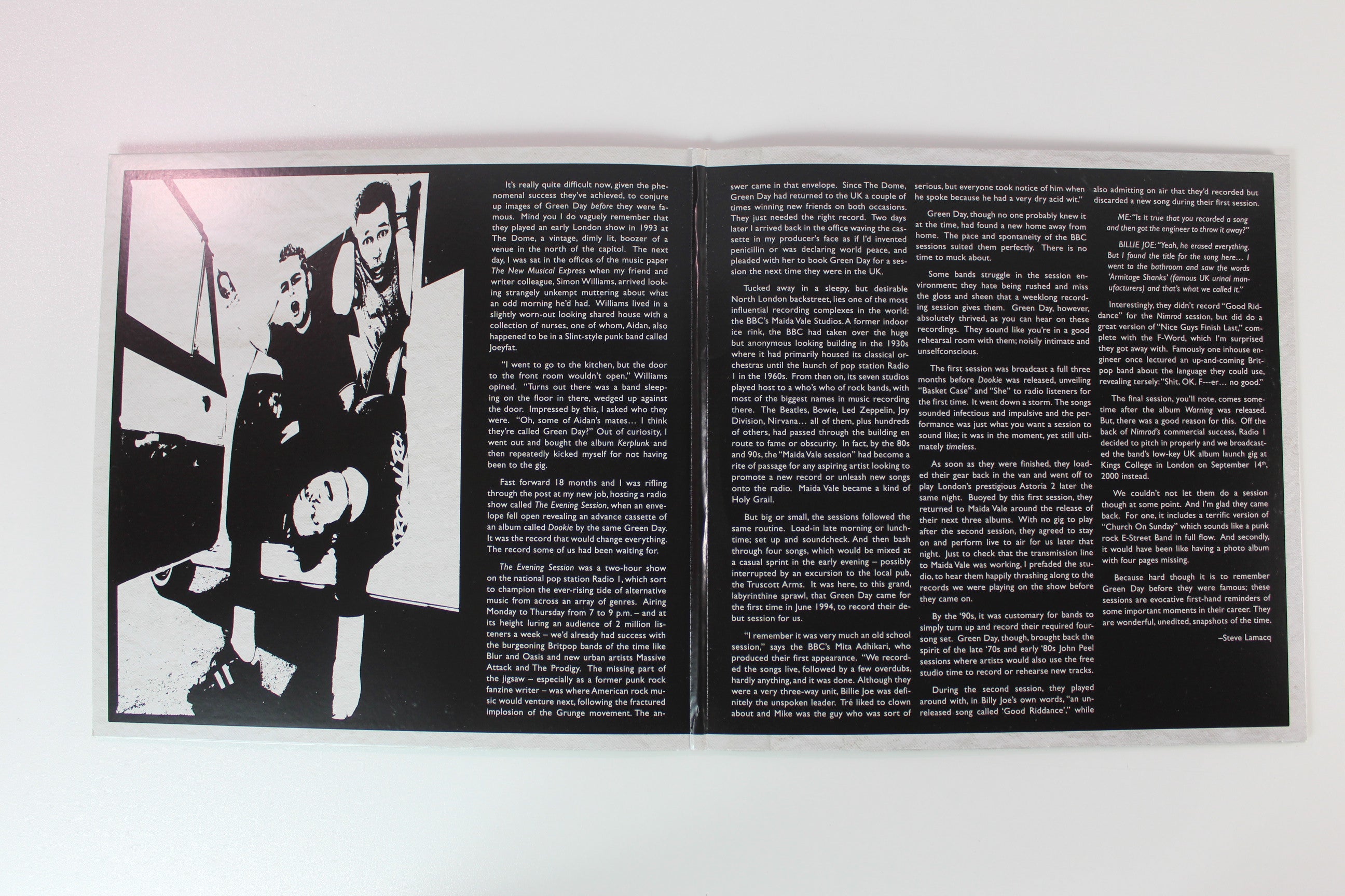 Green Day - BBC Sessions on Reprise Records - Clear Milky Vinyl