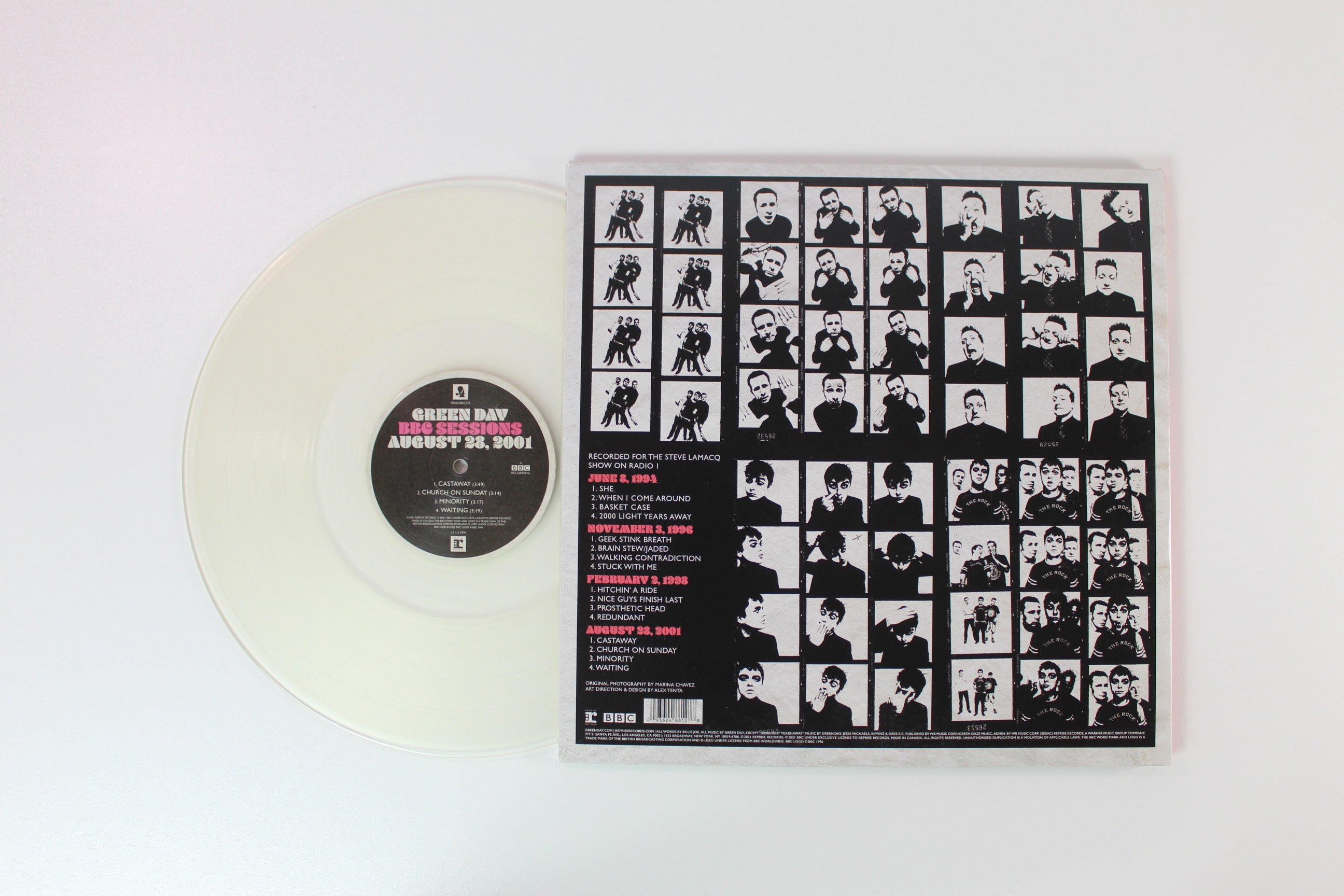 Green Day - BBC Sessions on Reprise Records - Clear Milky Vinyl