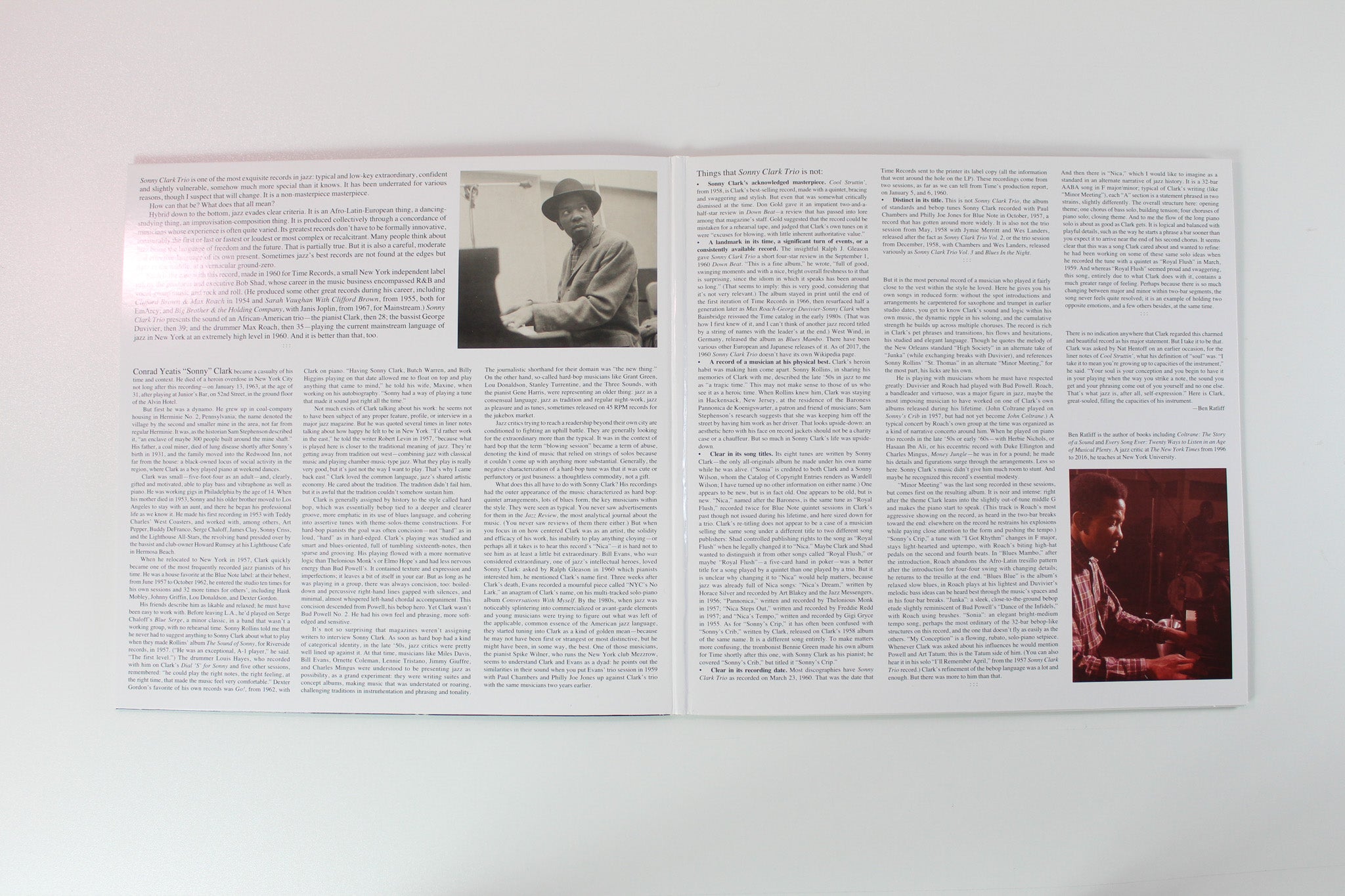Sonny Clark Trio - The 1960 Time Sessions With George Duvivier And Max Roach on Tompkins Square RSD BF 2017 Ltd Reissue
