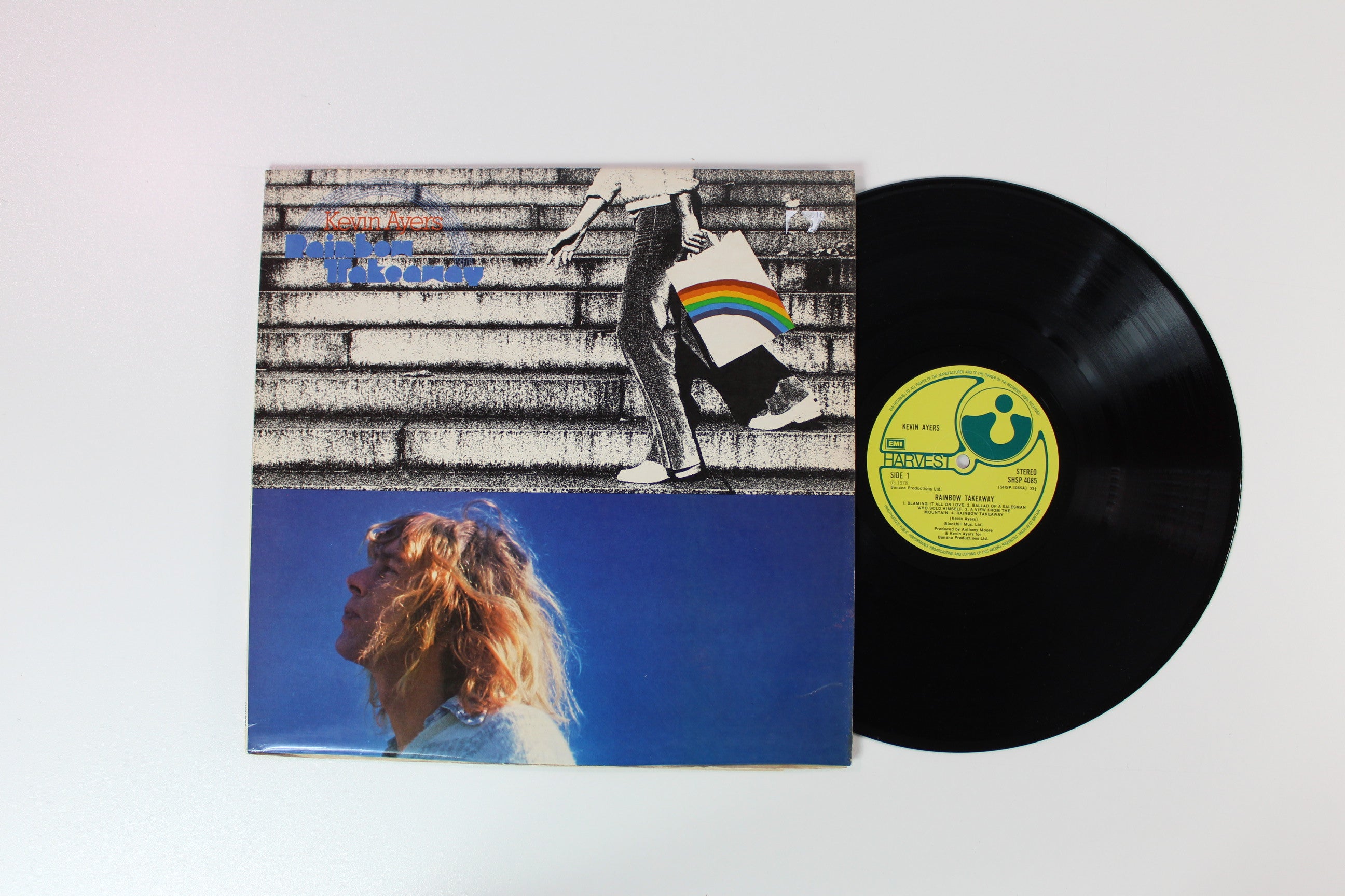 Kevin Ayers - Rainbow Takeaway on Harvest - UK pressing