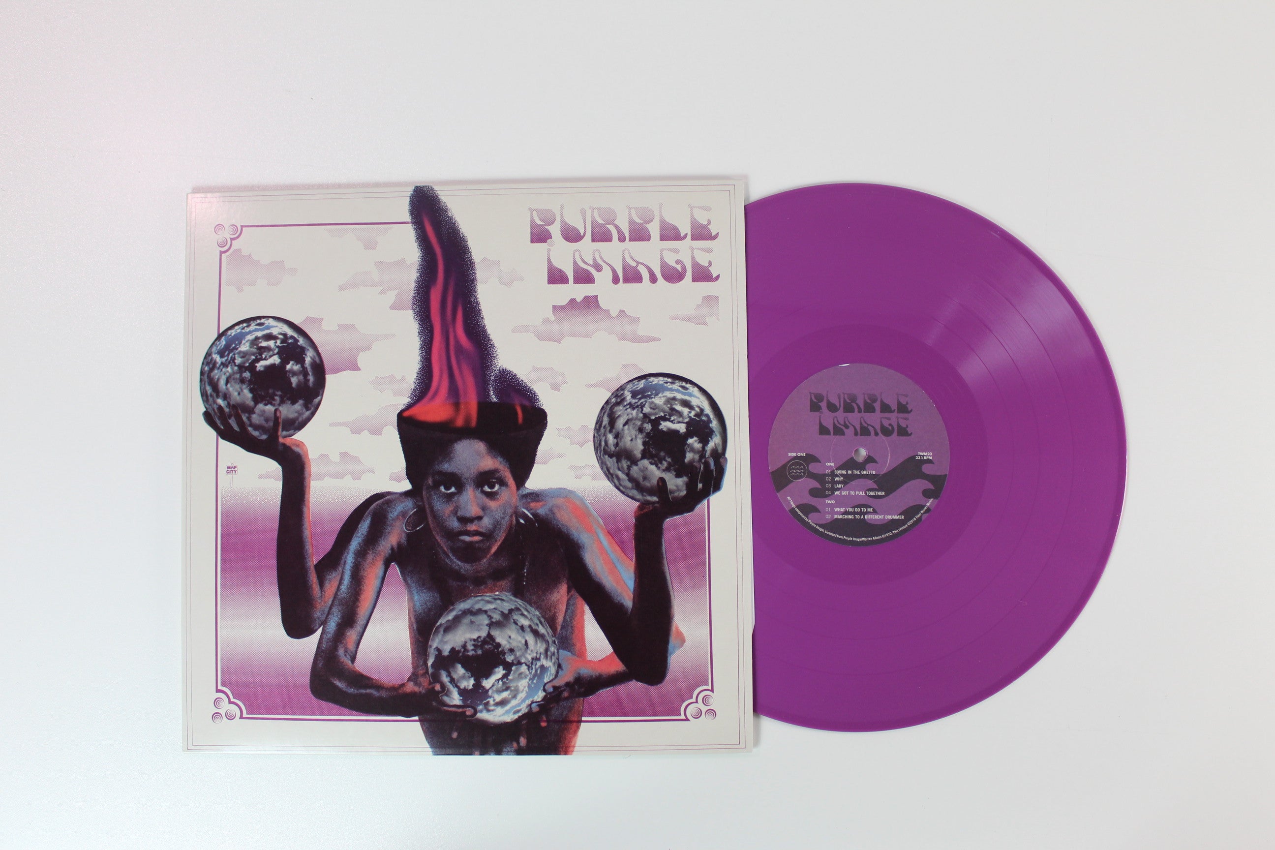 Purple Image - Purple Image on Tidal Waves Music - Purple Vinyl