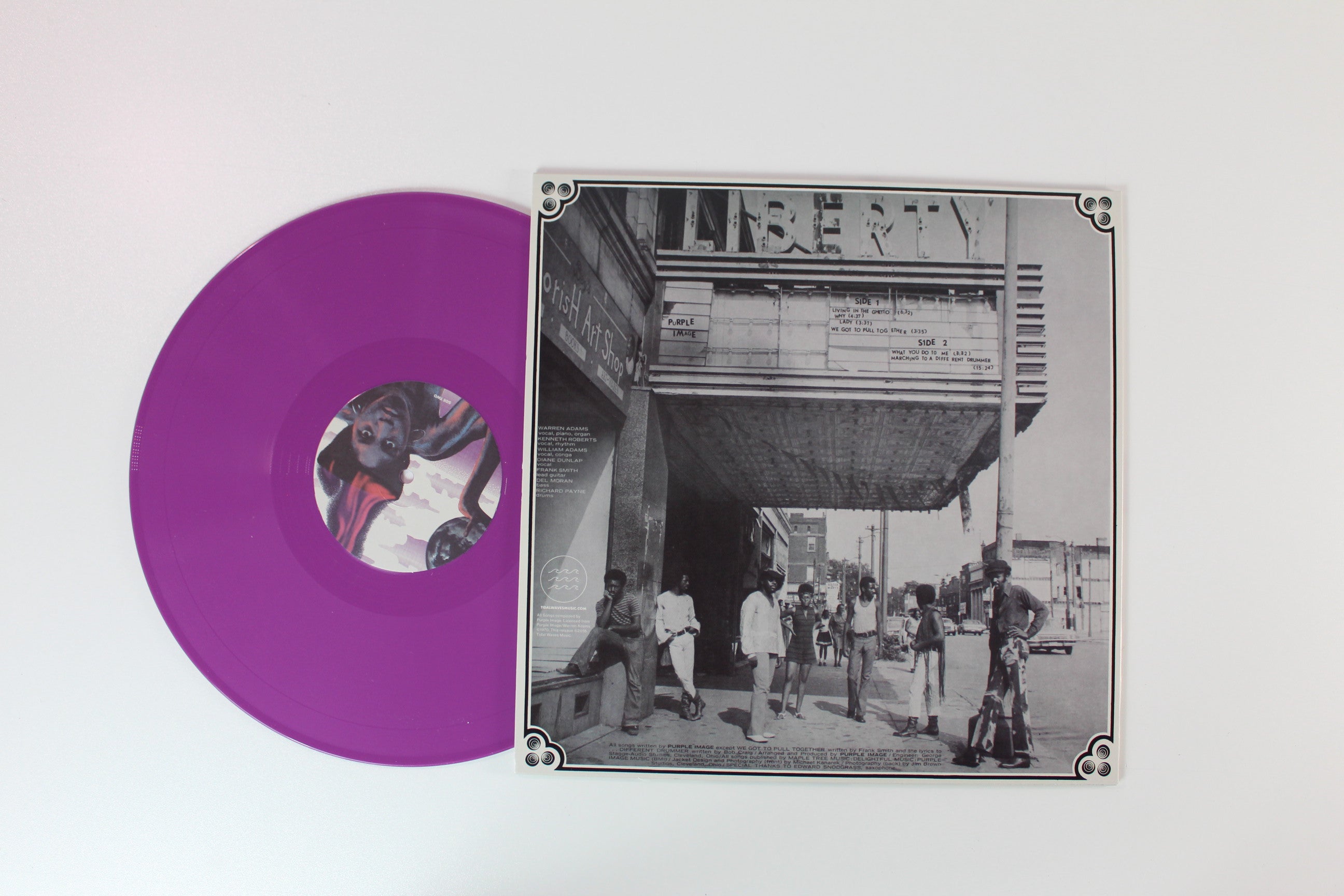 Purple Image - Purple Image on Tidal Waves Music - Purple Vinyl