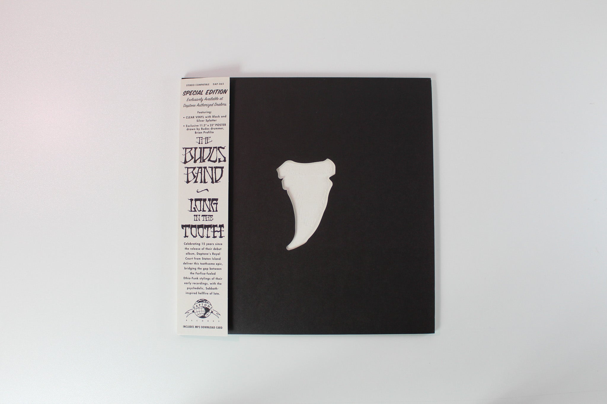 The Budos Band - Long In The Tooth on Daptone Ltd Clear w/ Black & Silver Splatter