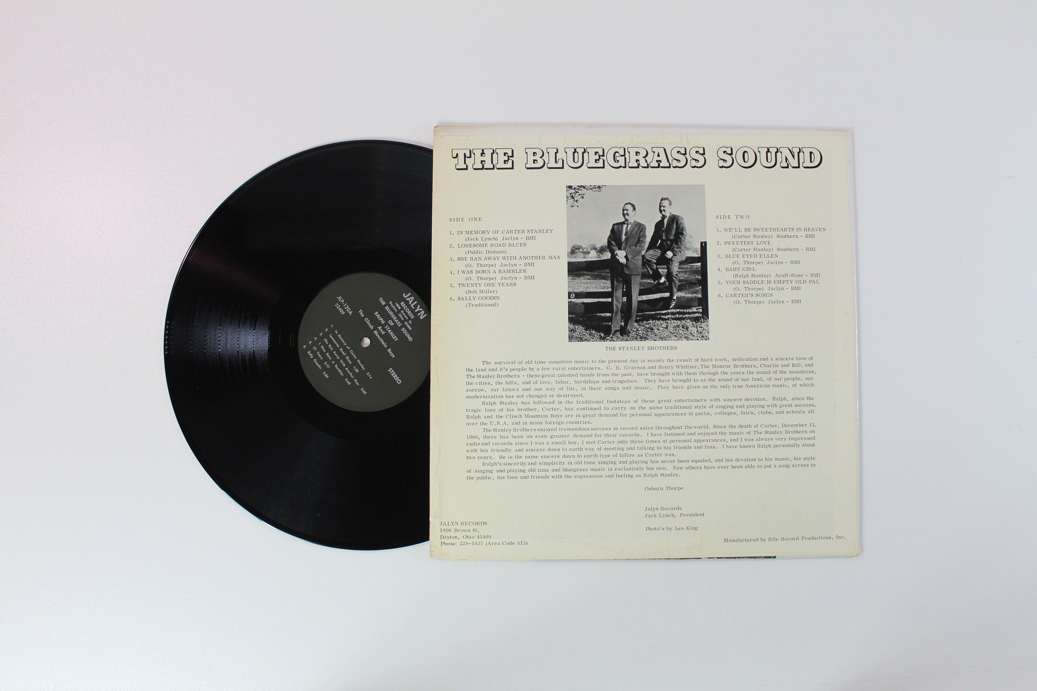 Ralph Stanley - Bluegrass Sound on Jalyn