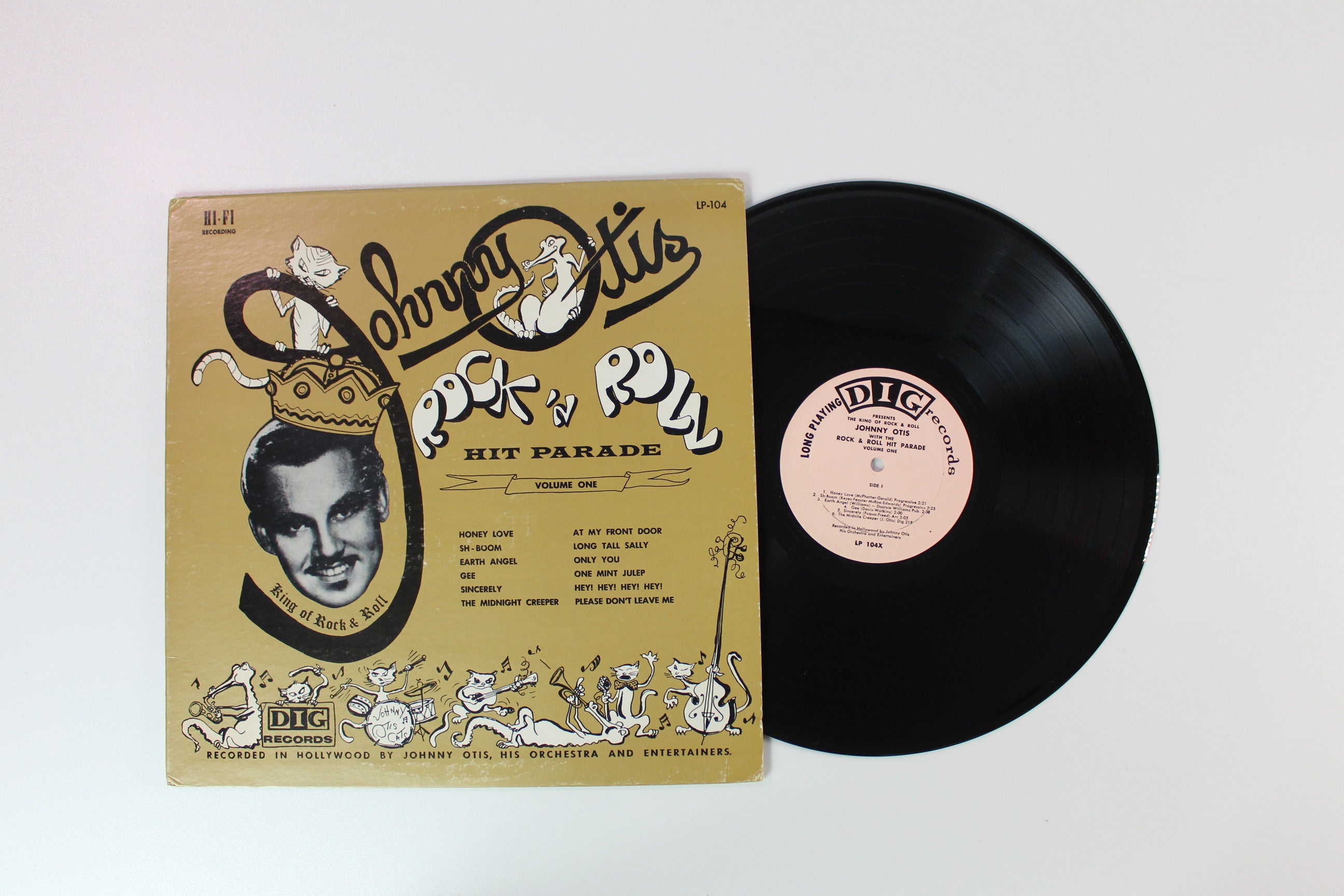 Johnny Otis - Rock 'N Roll Hit Parade Volume 1 on Dig Records Reissue