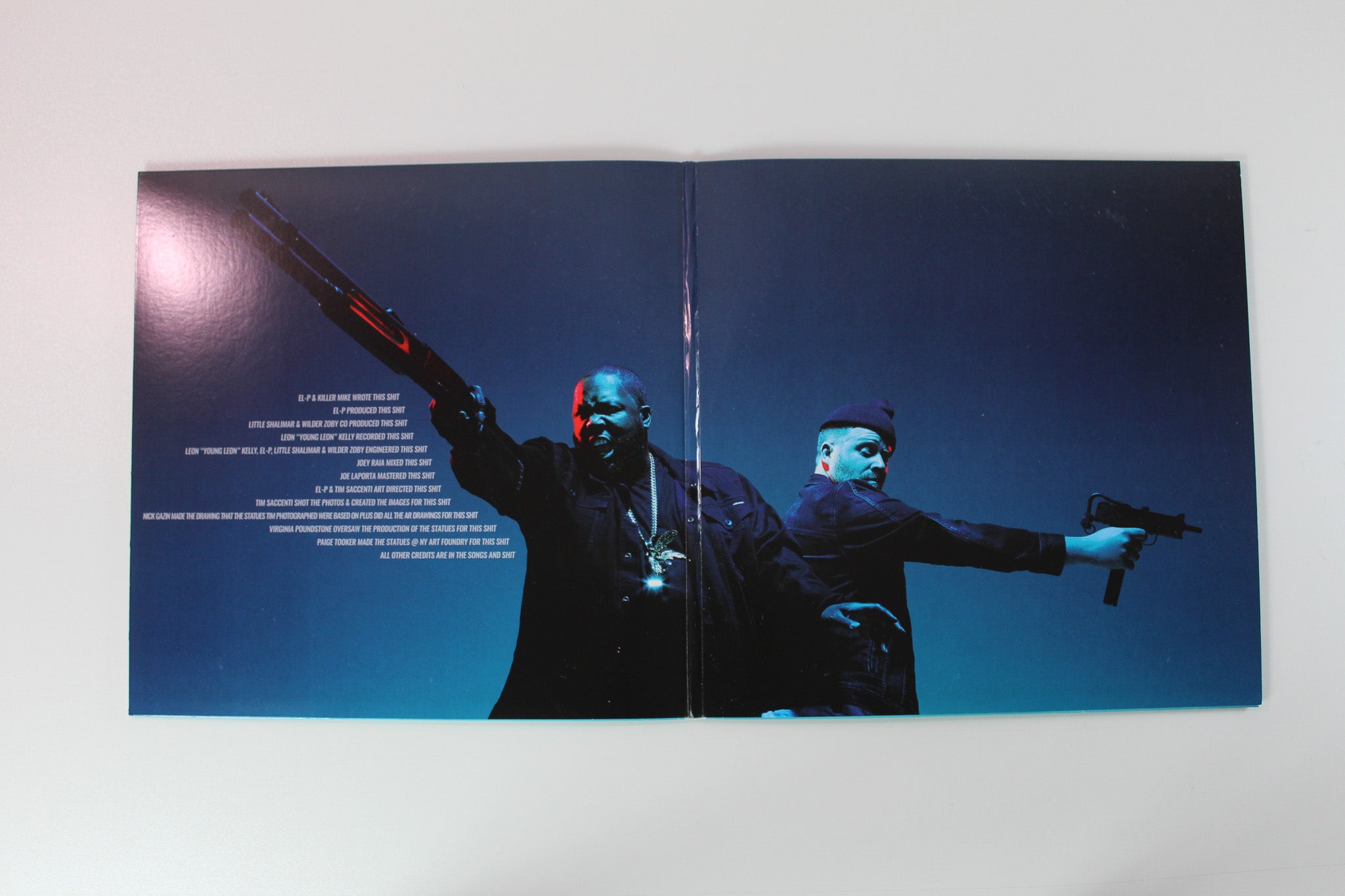 Run The Jewels - Run The Jewels 3 on Run The Jewels Inc Gold Vinyl