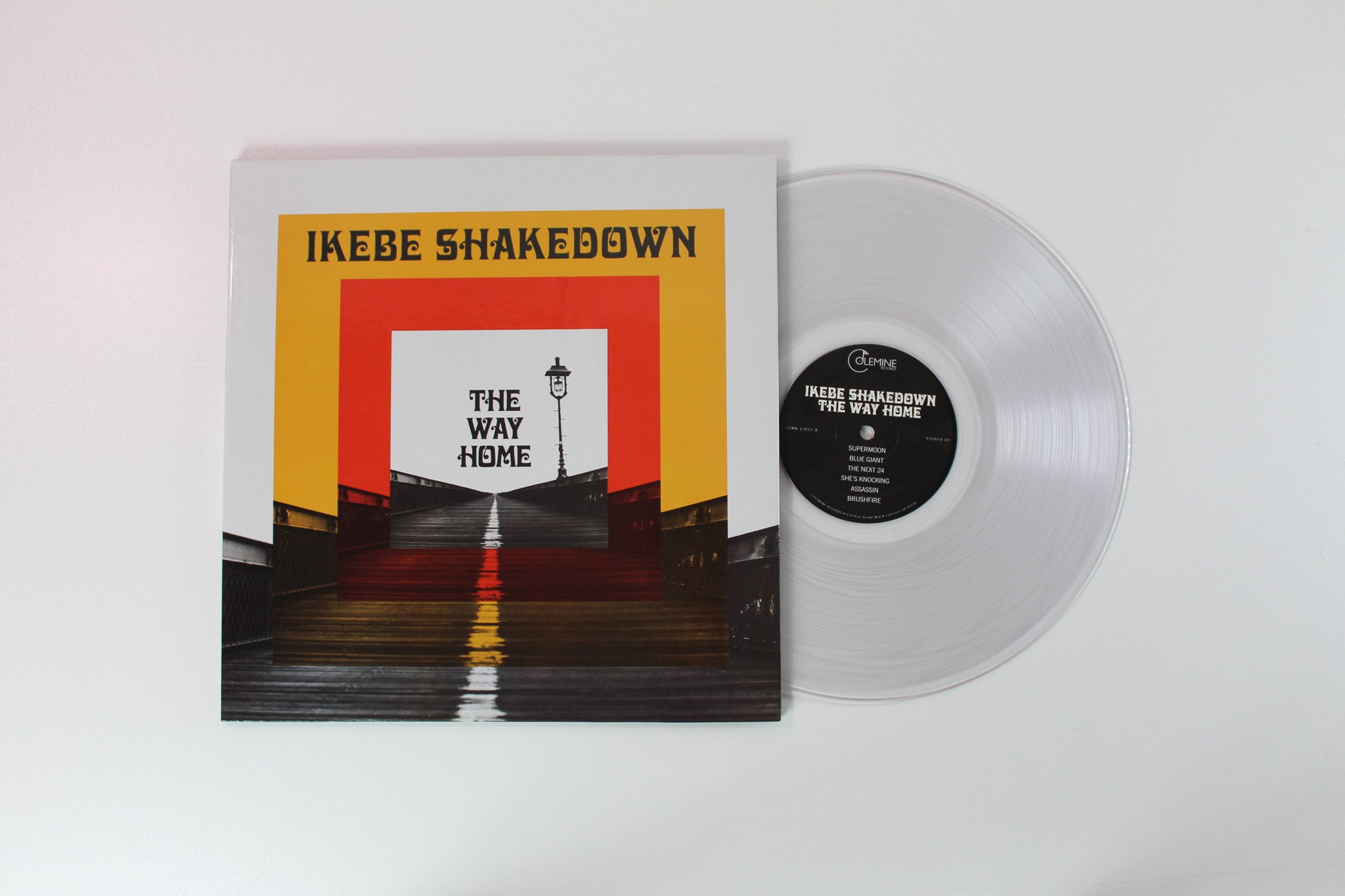 Ikebe Shakedown - The Way Home on Colemine Ltd Numbered Clear Vinyl