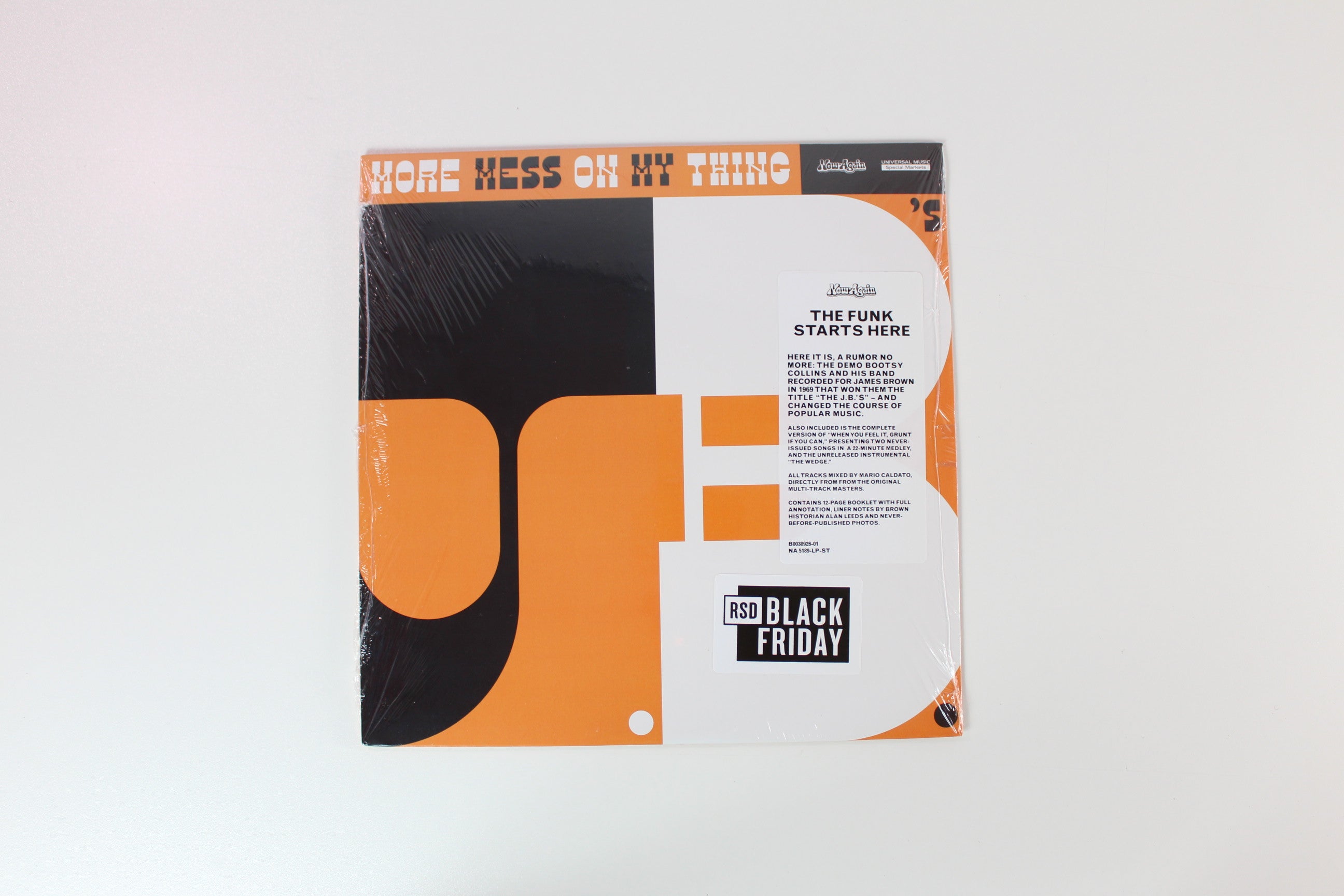 The J.B.'s - More Mess On My Thing on Now-Again Records - Sealed