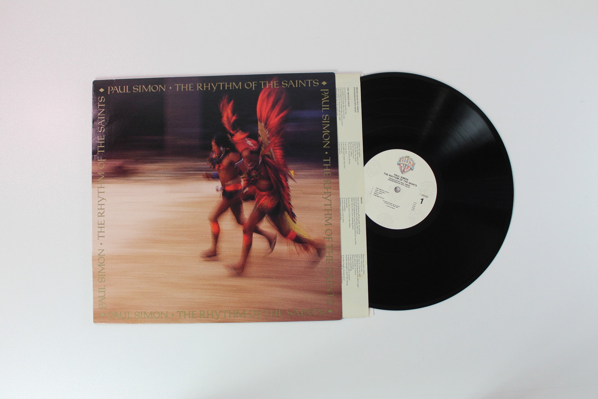 Paul Simon - The Rhythm Of The Saints on Warner Bros