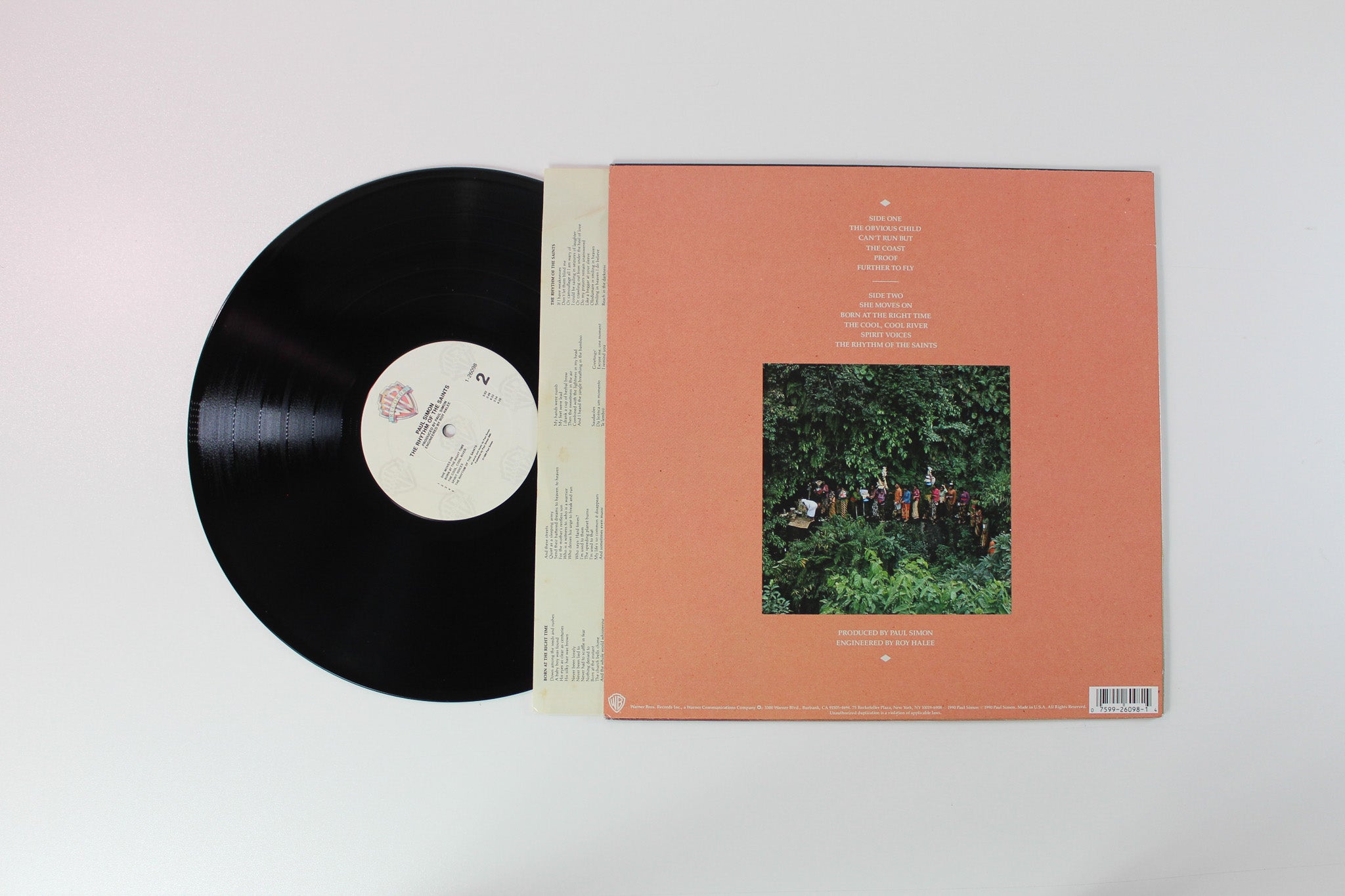 Paul Simon - The Rhythm Of The Saints on Warner Bros