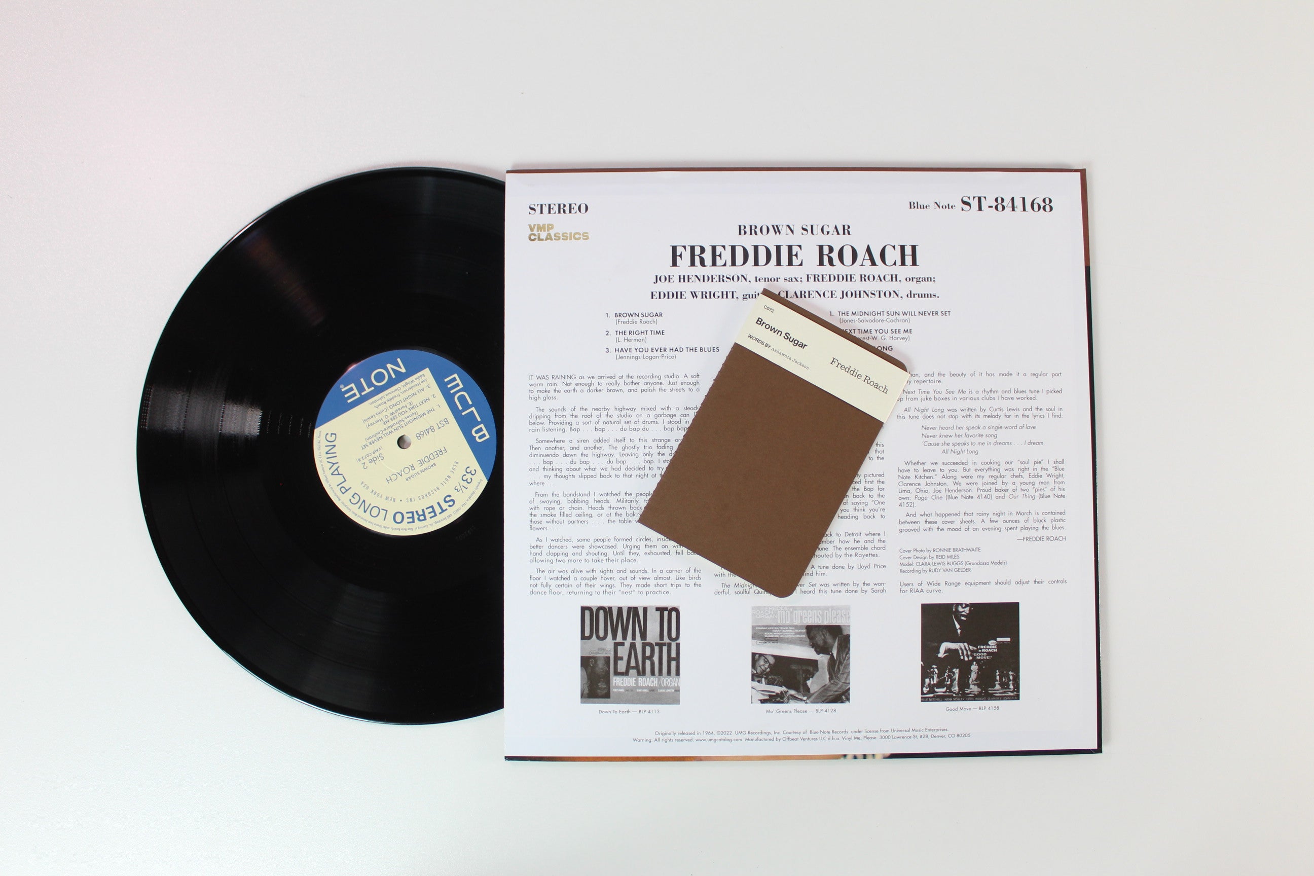 Freddie Roach - Brown Sugar on Vinyl Me, Please. / Blue Note