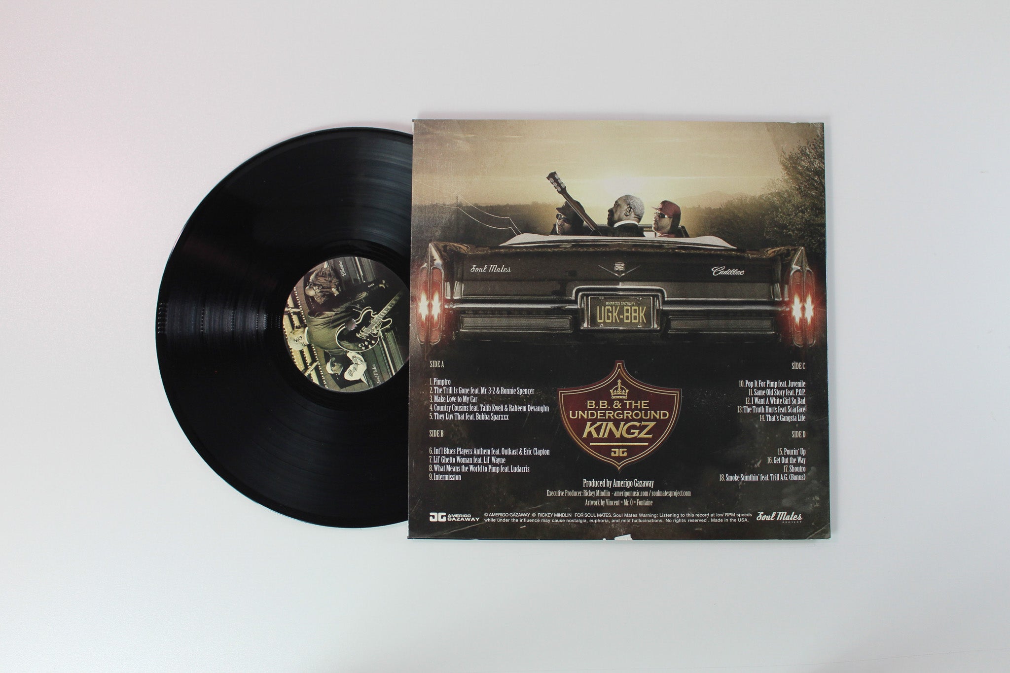 Amerigo Gazaway - B.B. & The Underground Kingz: The Trill Is Gone Unofficial Pressing