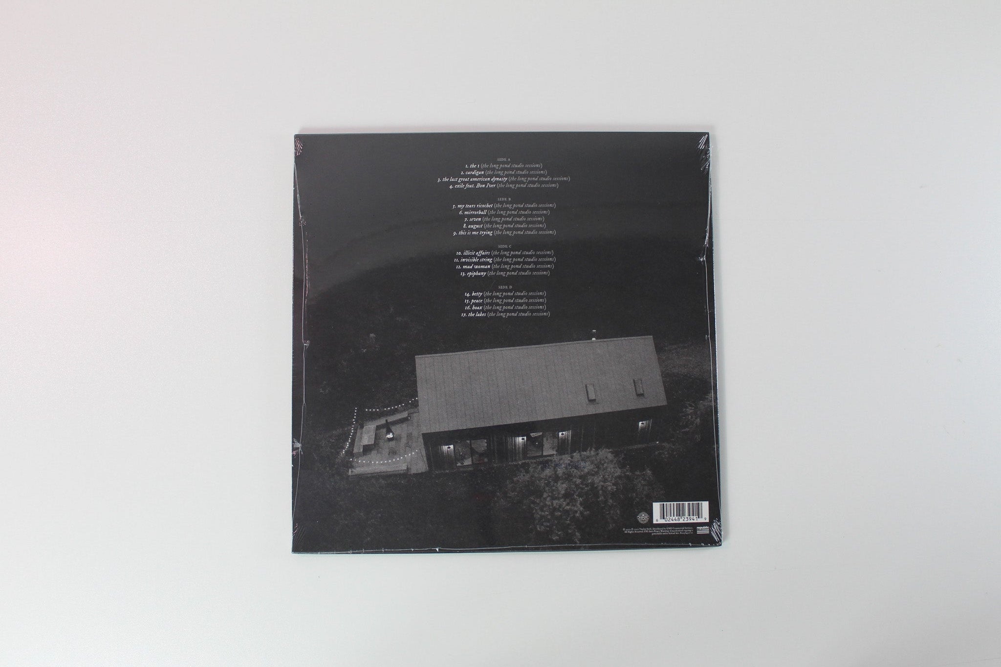 Taylor Swift - Folklore: The Long Pond Studio Sessions on Republic RSD 2023 Grey Vinyl Reissue