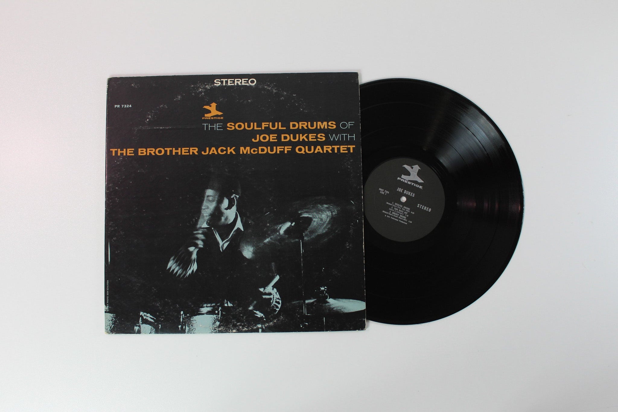 Joe Dukes - The Soulful Drums Of Joe Dukes With The Brother Jack McDuff Quartet on Prestige Stereo