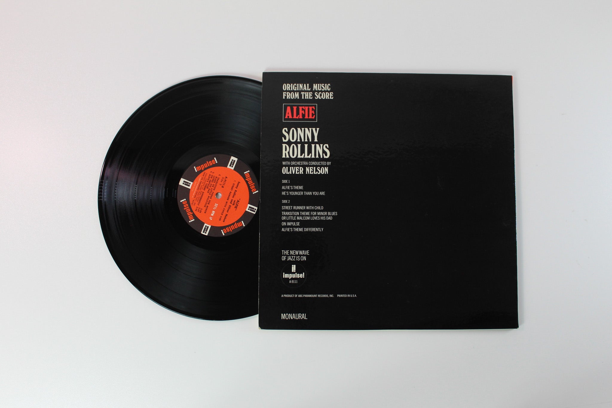 Sonny Rollins - Original Music From The Score Alfie on Impulse Mono