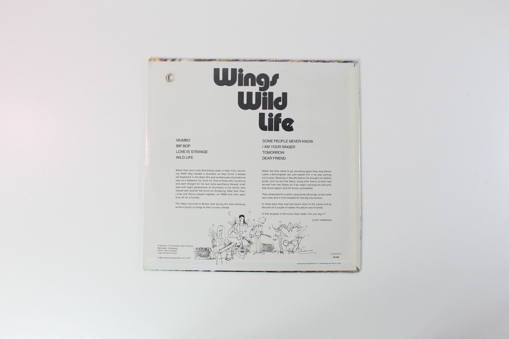 Wings - Wild Life on Apple Sealed