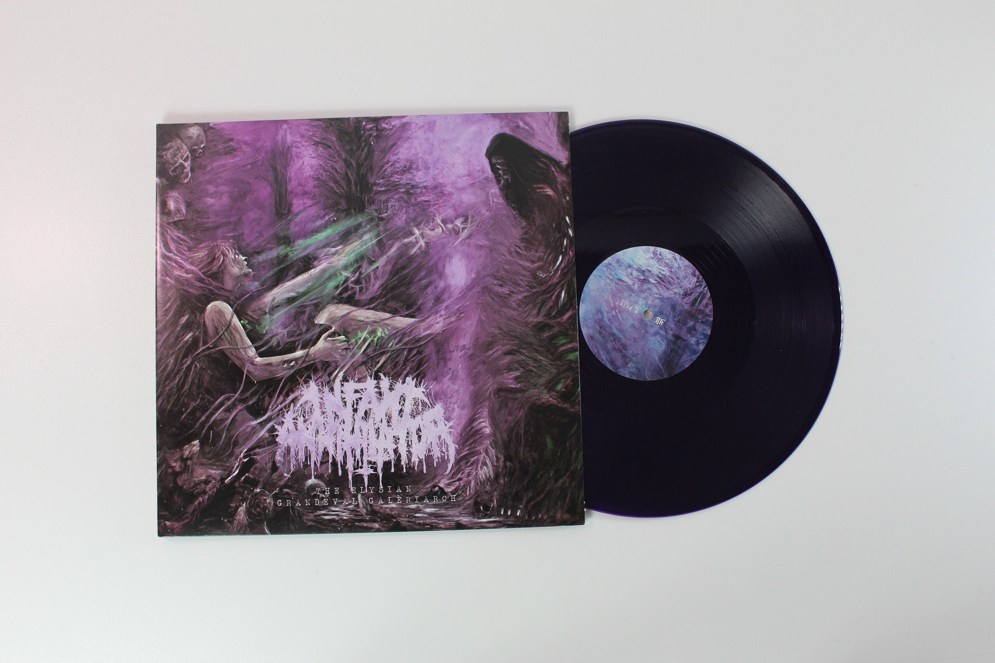 Infant Annihilator - The Elysian Grandeval Galèriarch on Indie Recordings Ltd Purple Translucent w/ Pink Swirl