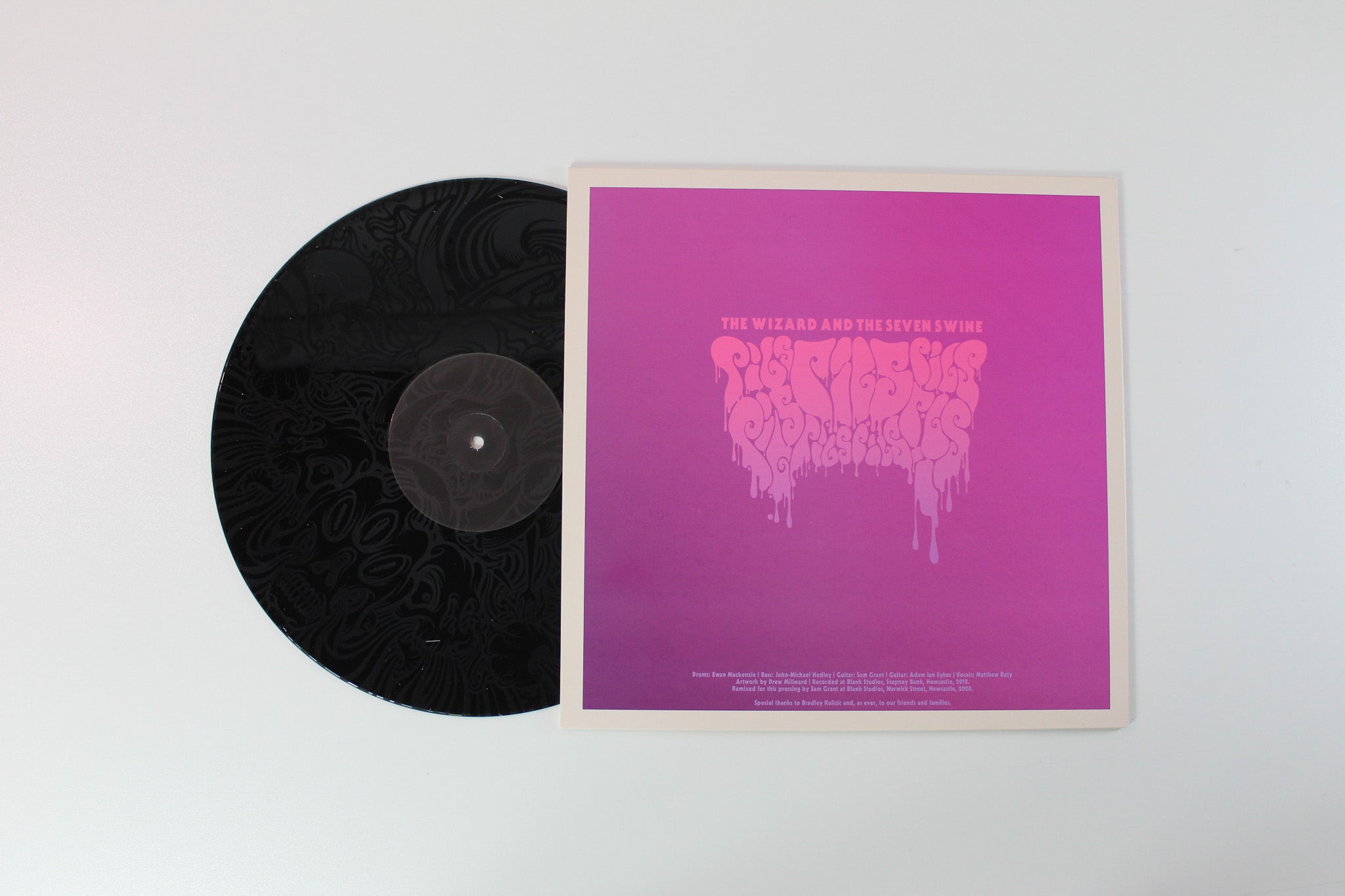 Pigs Pigs Pigs Pigs Pigs Pigs Pigs - The Wizard And The Seven Swine Self Release Ltd 12" Reissue