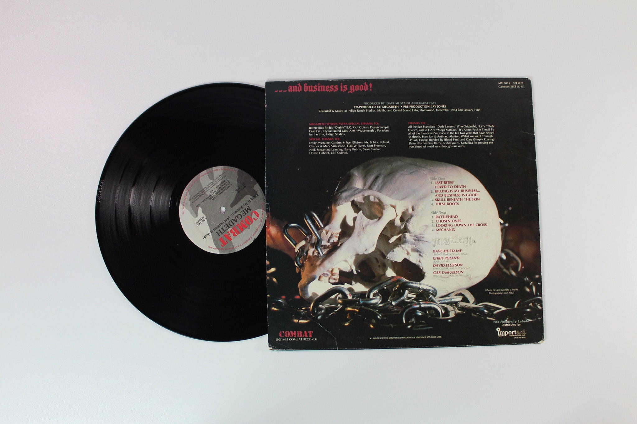 Megadeth - Killing Is My Business... And Business Is Good! on Combat