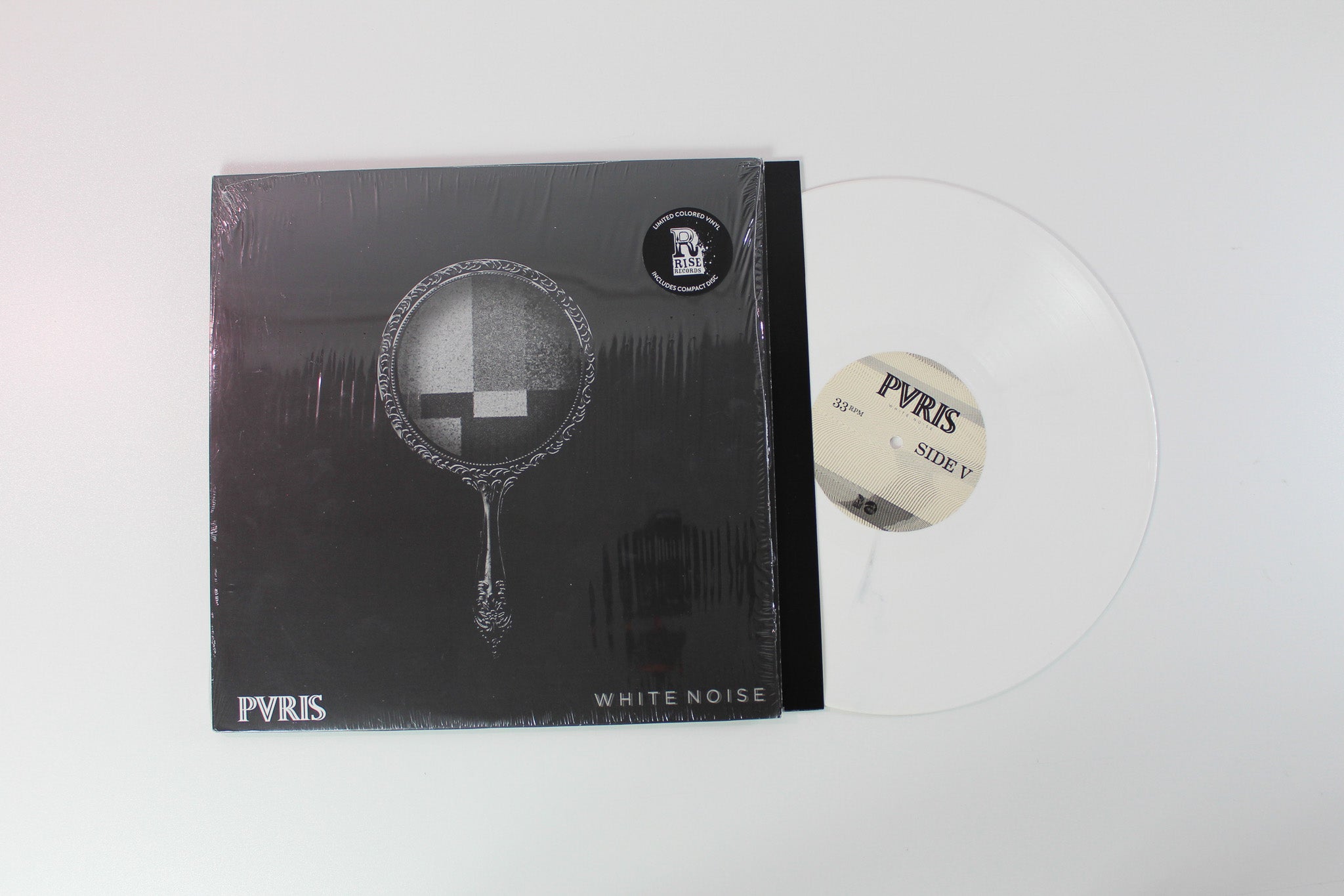Pvris - White Noise on Rise Ltd White Vinyl Reissue