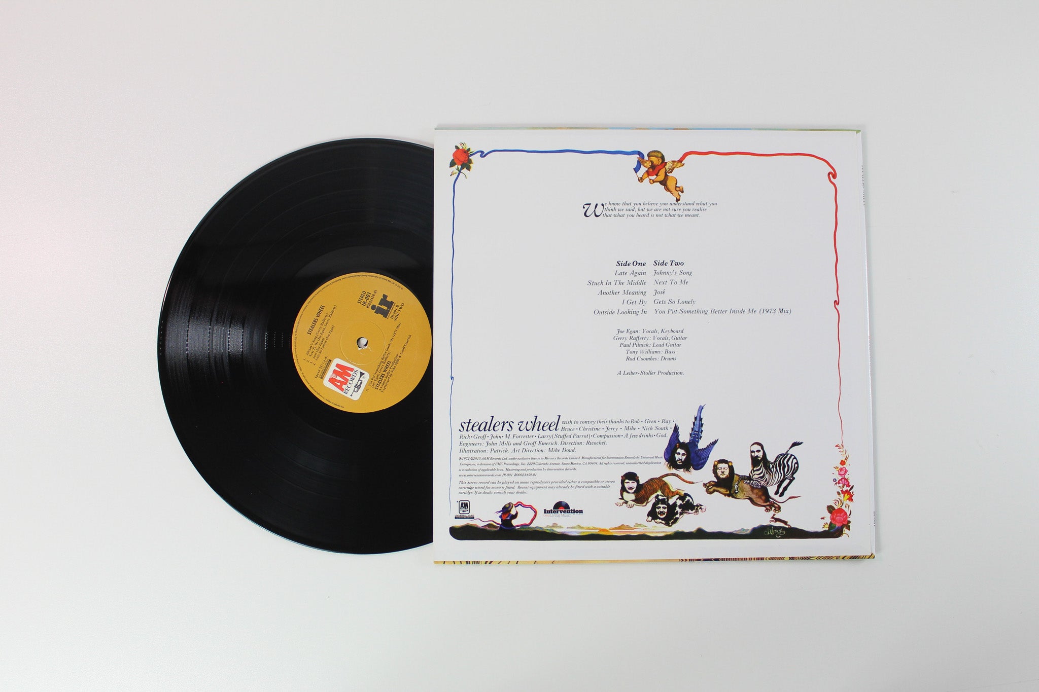 Stealers Wheel - Stealers Wheel on A&M Intervention Records 180 Gram Reissue
