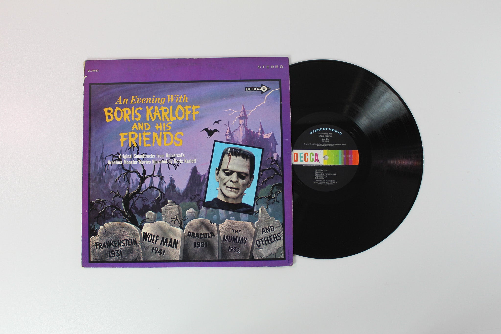 Boris Karloff - An Evening With Boris Karloff And His Friends on Decca Stereo