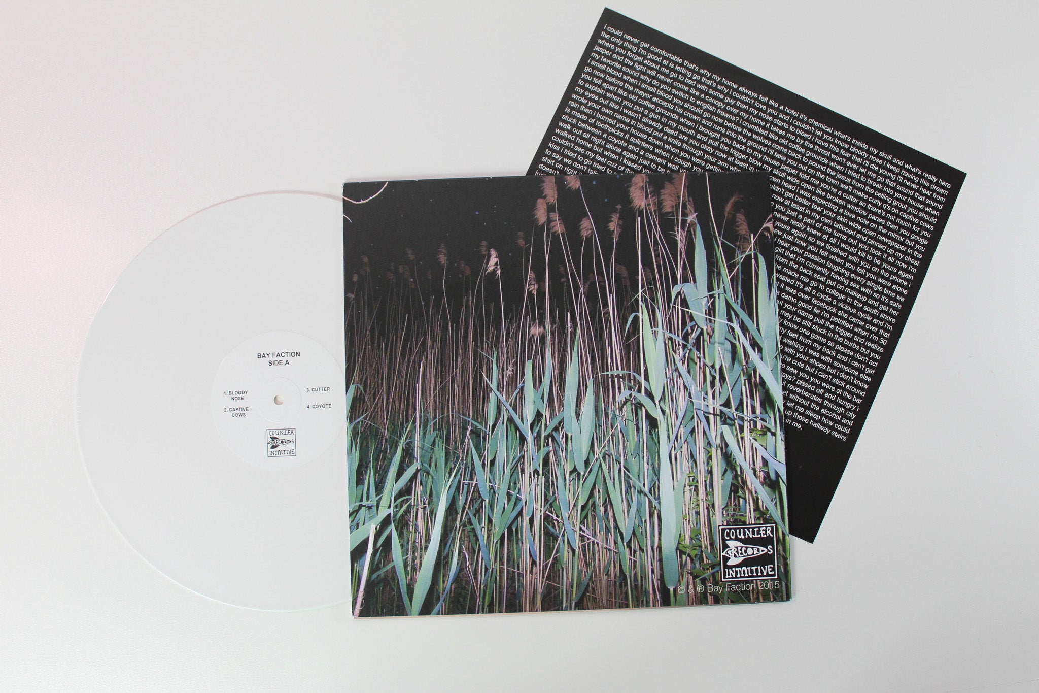 Bay Faction - Bay Faction on Counter Intuitive White Vinyl Reissue