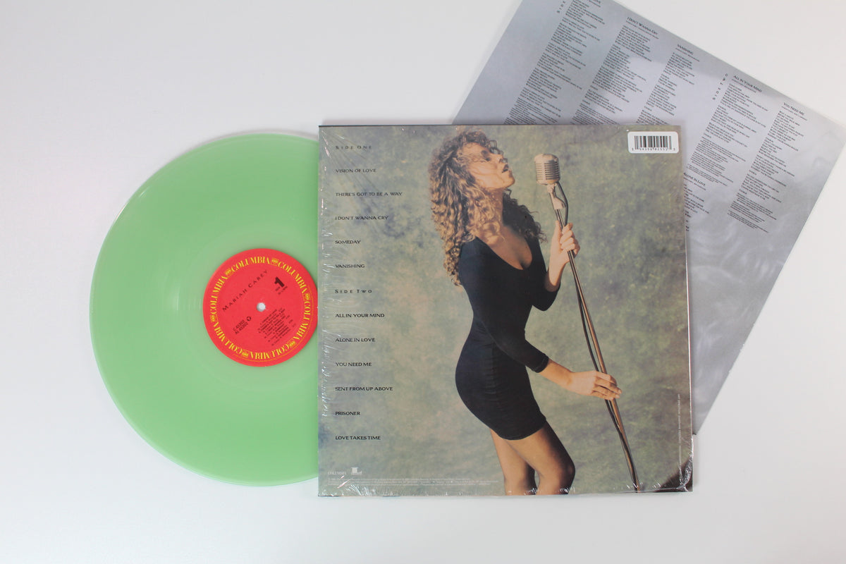 Mariah Carey - Mariah Carey on Columbia / Legacy - Clear Glass Bottle Colored Vinyl - Walmart Exclusive Reissue