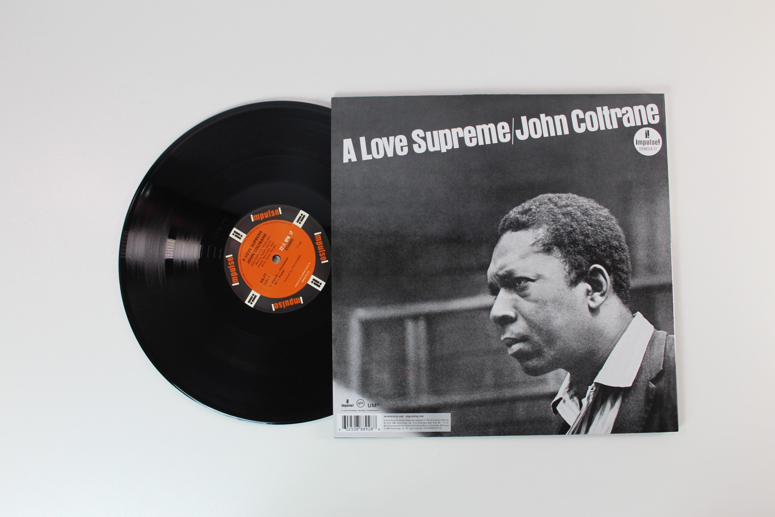 John Coltrane - A Love Supreme on Impulse Verve Acoustic Sound Series Reissue