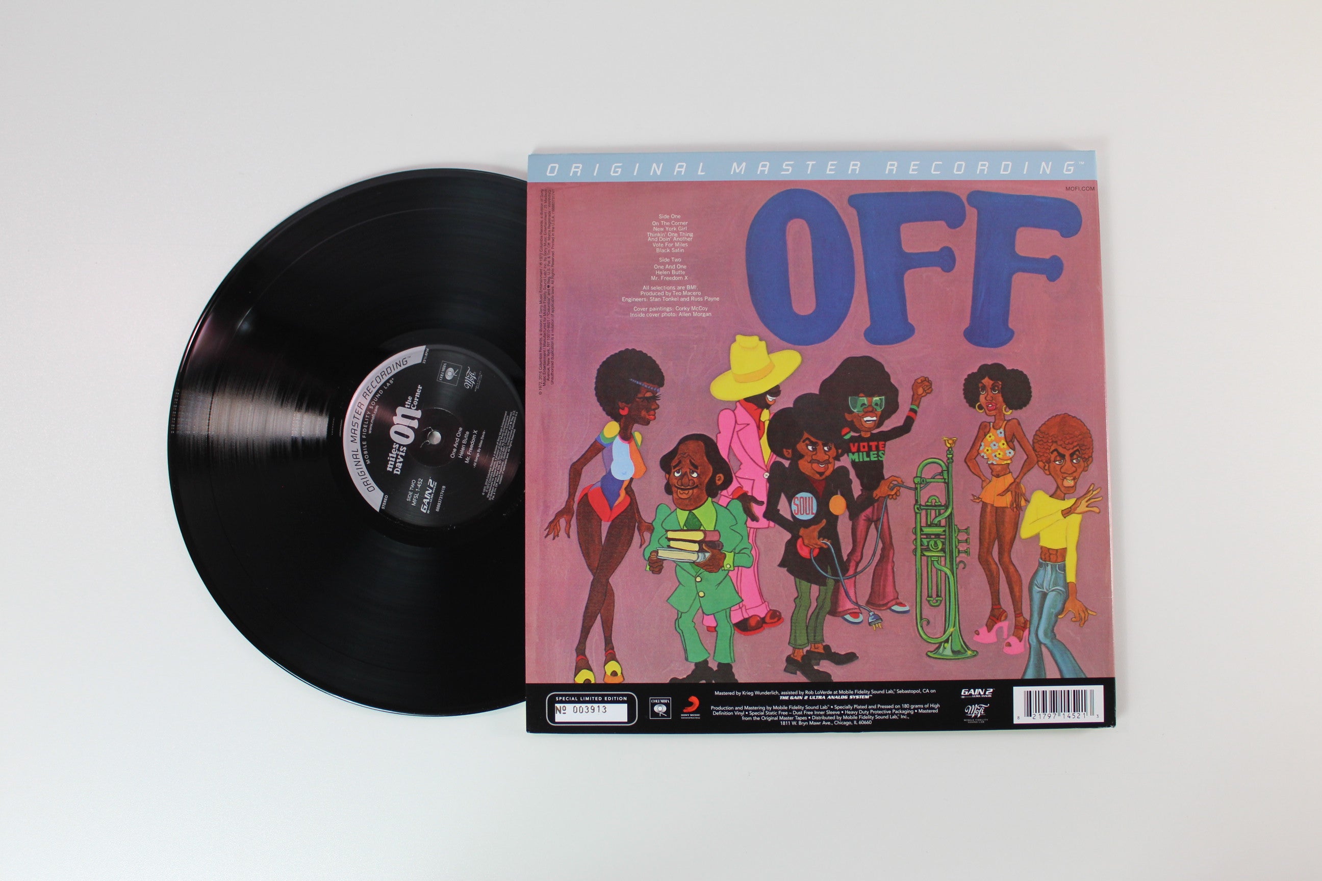 Miles Davis - On The Corner on Mobile Fidelity Sound Lab Ltd Numbered 180 Gram Reissue